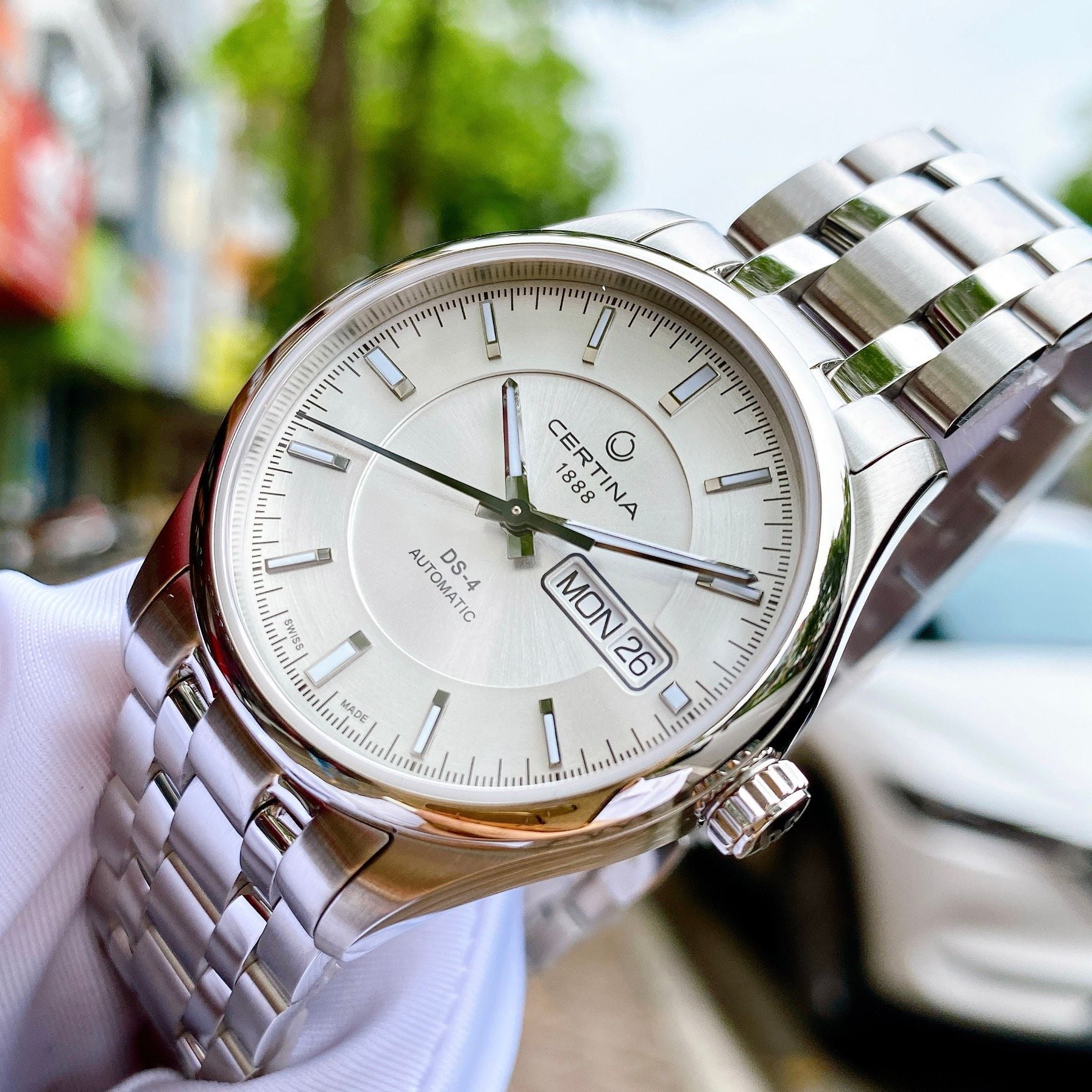 腕時計 Certina DS-4 Day-Date 25石 スイス 時計 