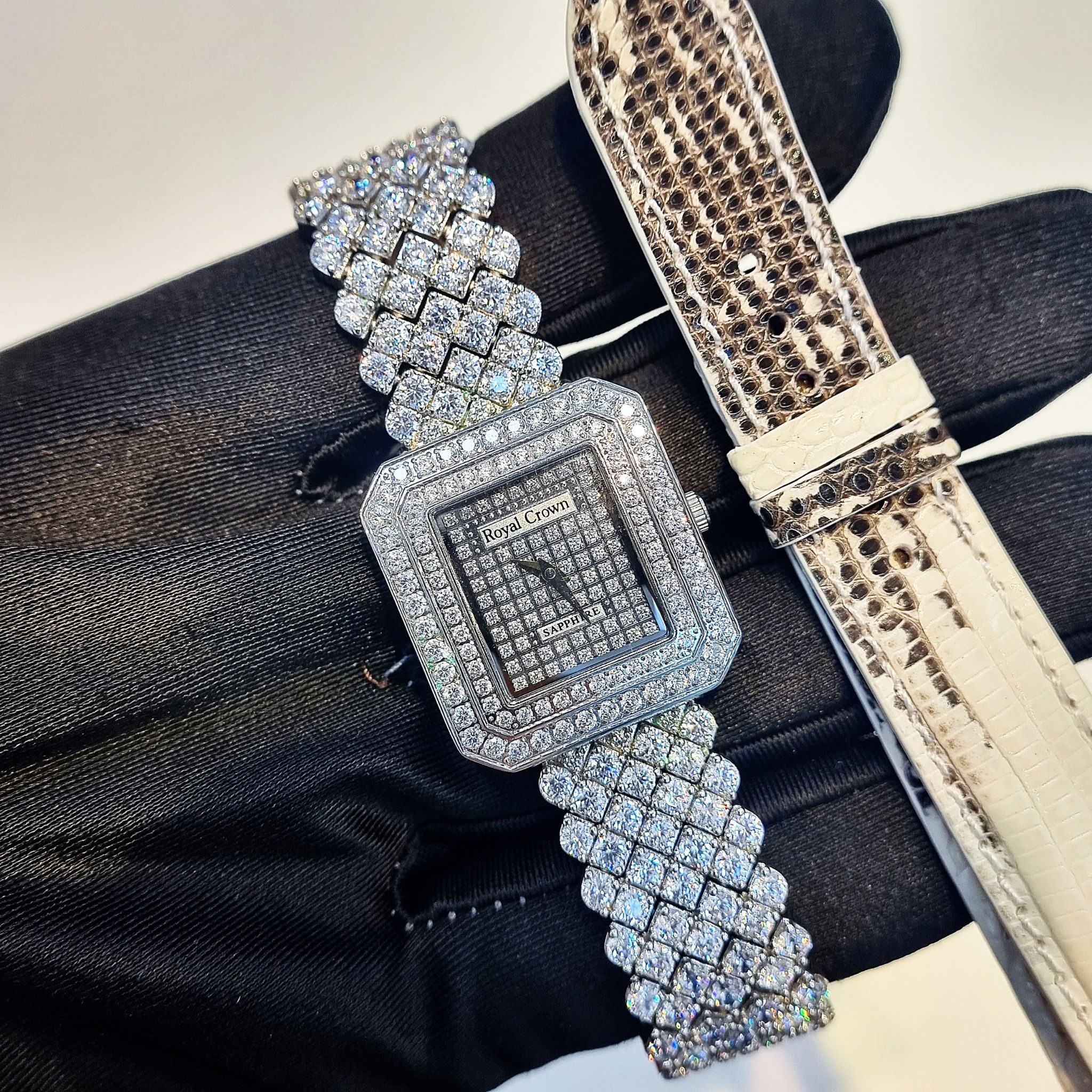 Royal crown sapphire watch deals