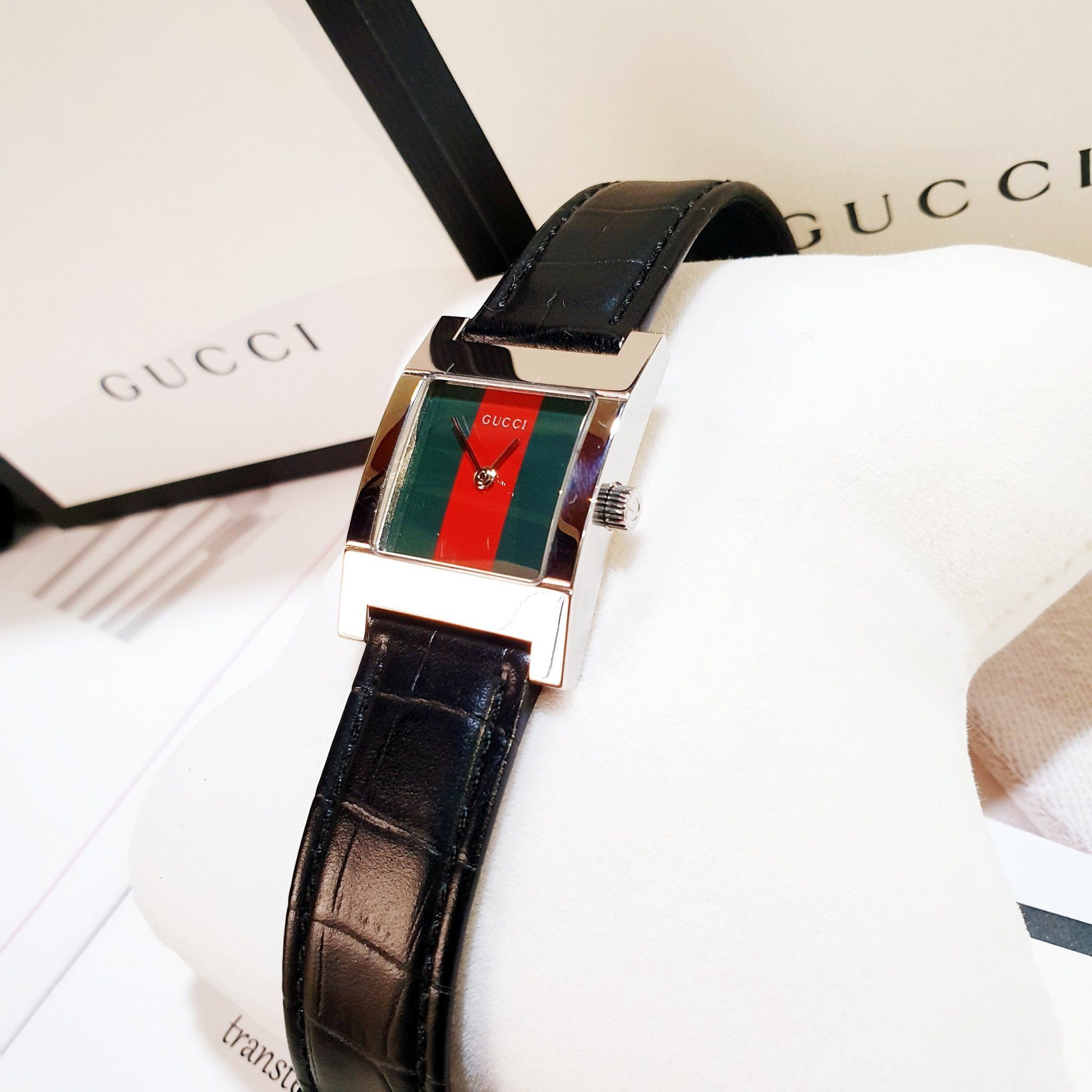 GUCCI Watches 7700L Sherry line Stainles F1010879 Đồng Hồ Nữ PhongWatch