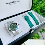 A - Maurice Lacroix Aikon Green 42mm AI6008-SS00F-630-D ( AI6008SS00F630D  )