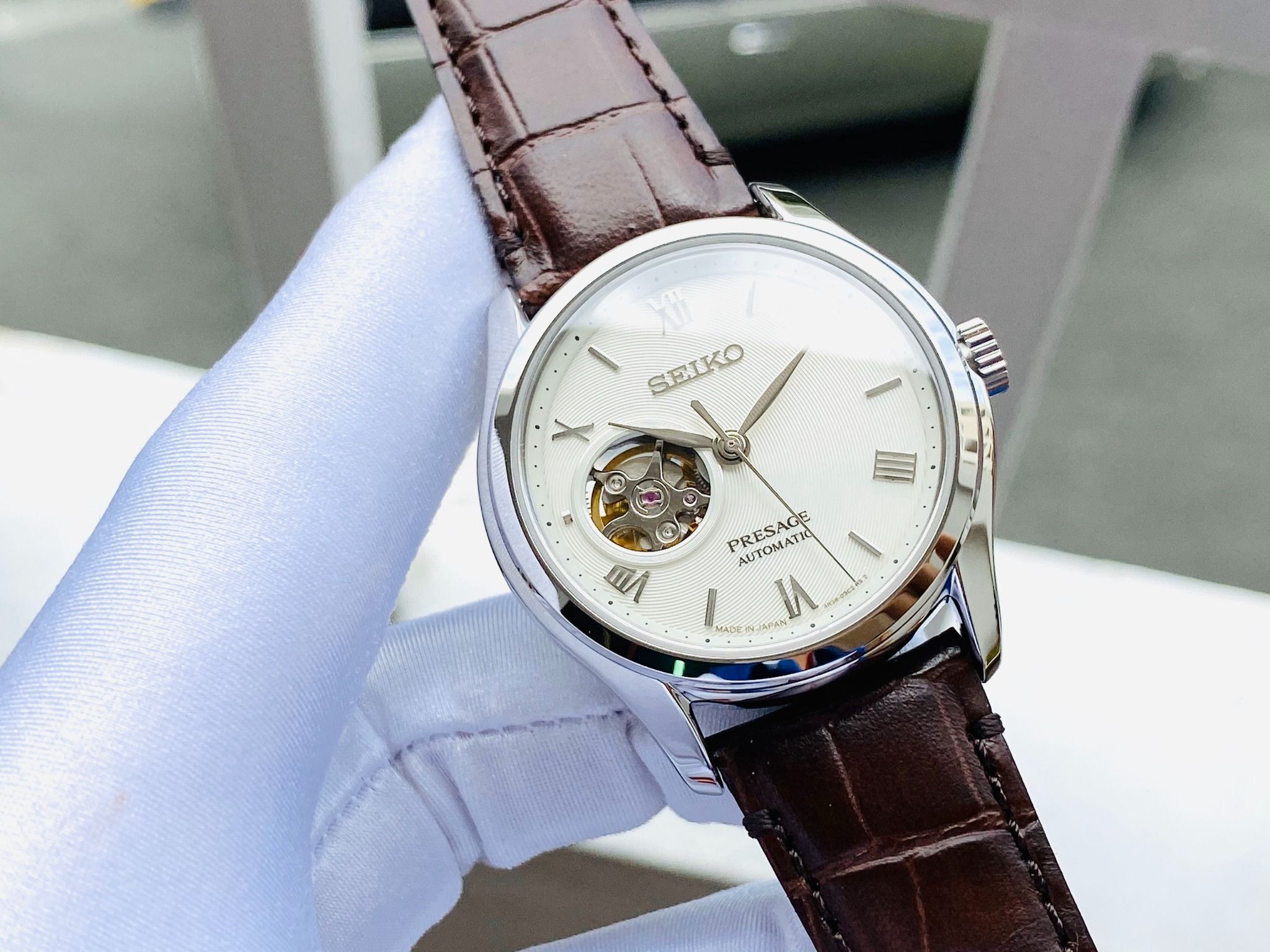 Seiko Automatic Presage Open Heart SARY175 - Đồng Hồ Nam – PhongWatch