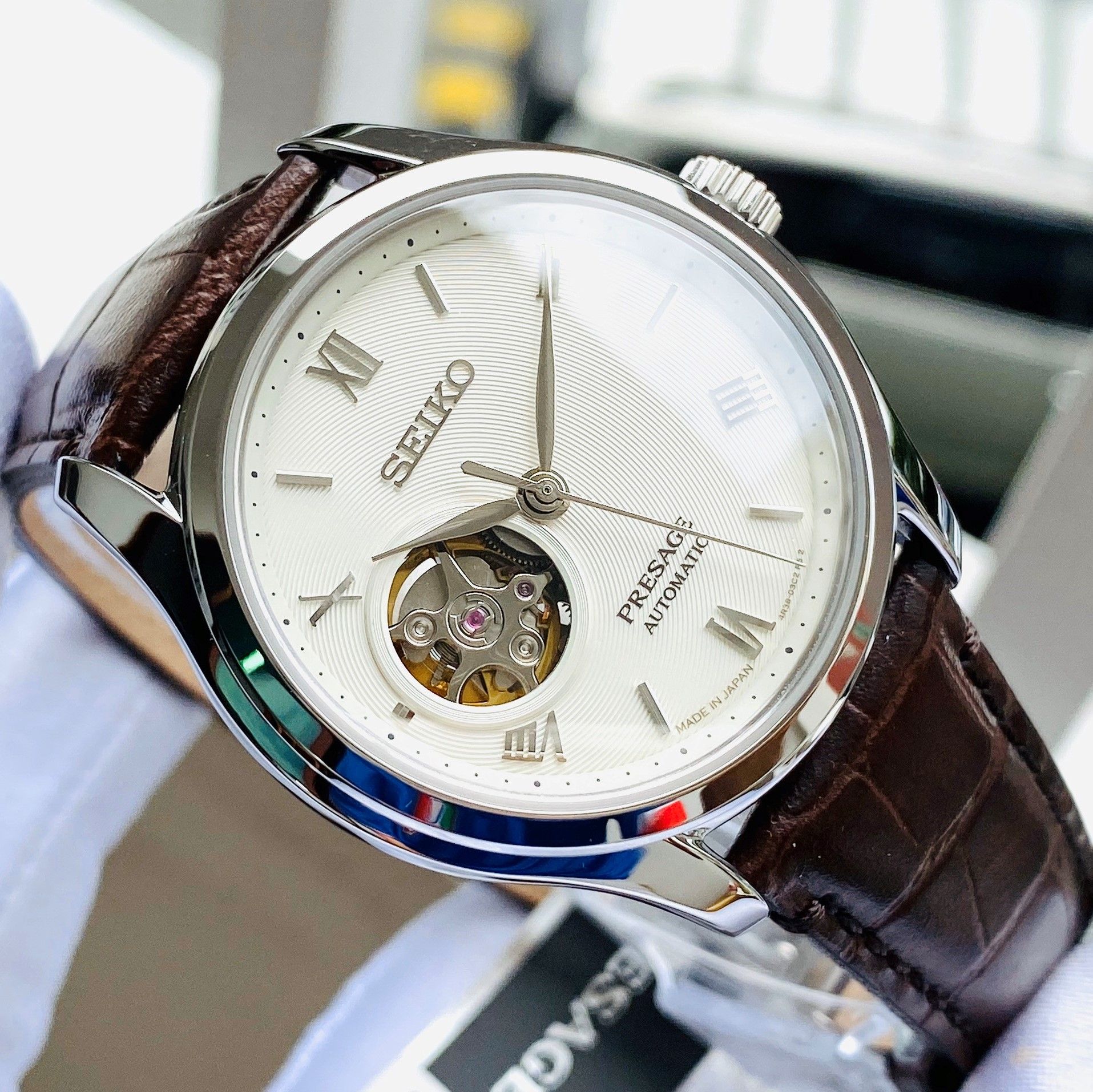 Seiko Automatic Presage Open Heart SARY175 - Đồng Hồ Nam – PhongWatch