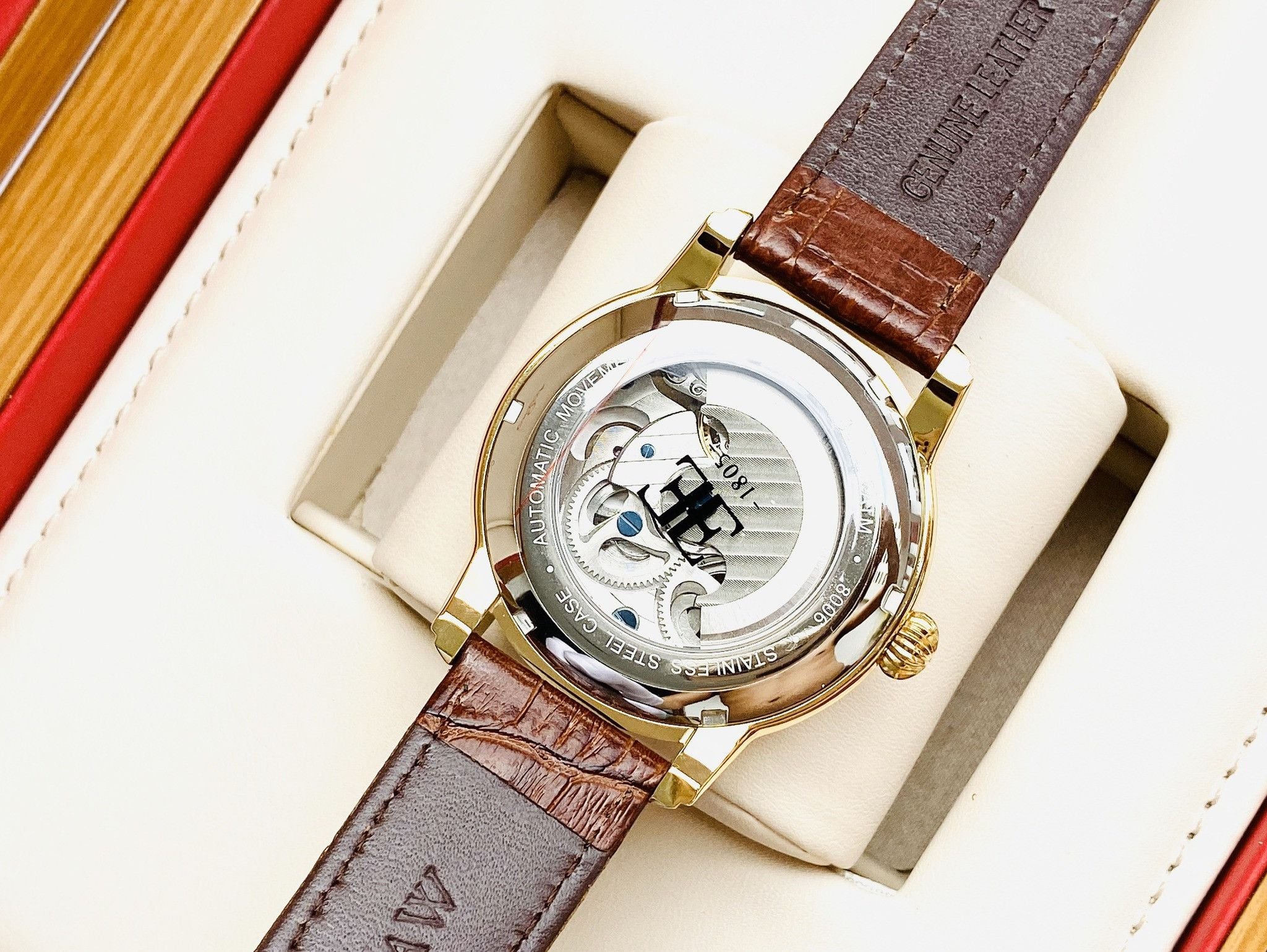 Thomas Earnshaw Orologio Uomo Automatico ES-8006 Parent – Cassa In Acciaio, Movimento Meccanico, Design Casual-Elegante