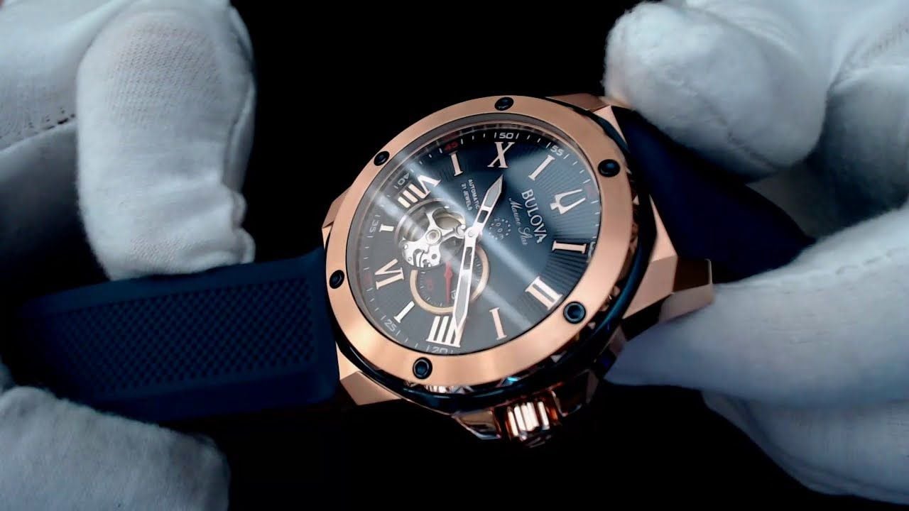 Bulova Marine Star Automatic 98A227 - Đồng Hồ Nam - Chính Hãng Giá Tốt ...