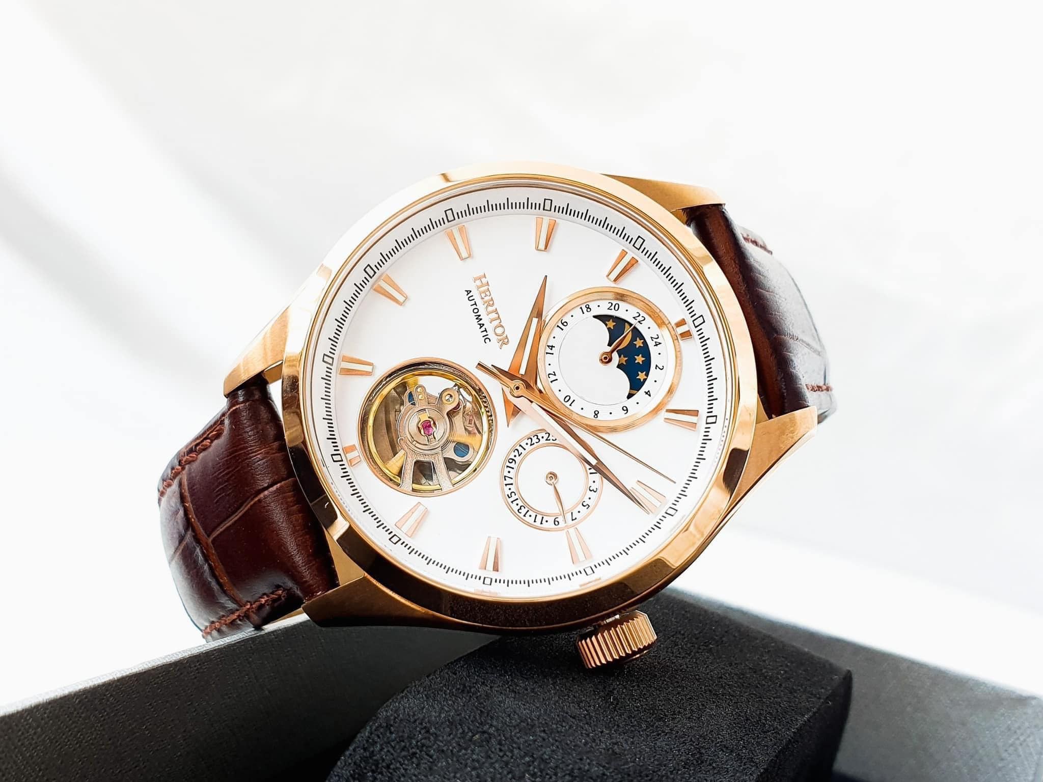 Heritor automatic men's store sebastian watch