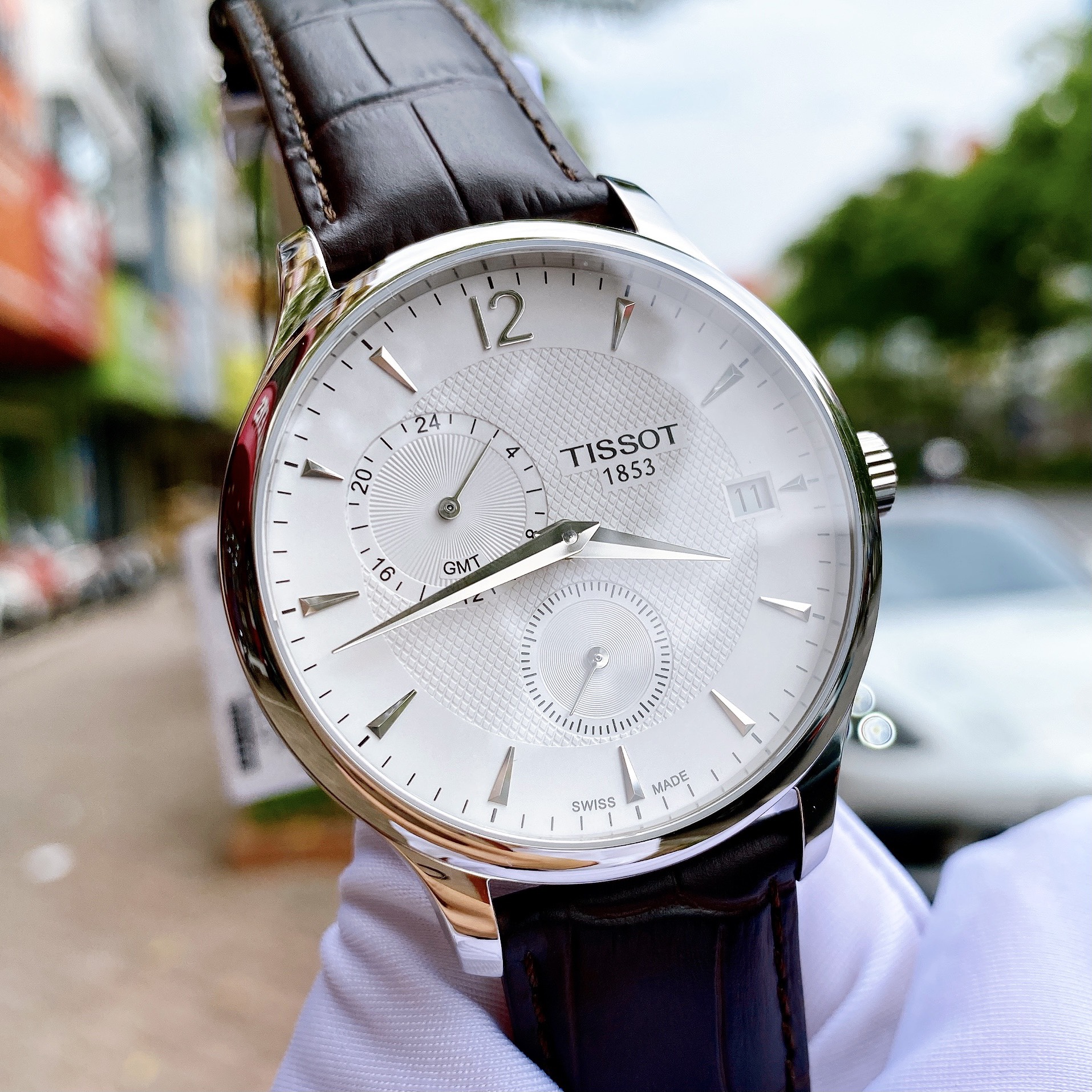 Tissot Tradition Gmt T063.639.16.037.00 ( T0636391603700 
