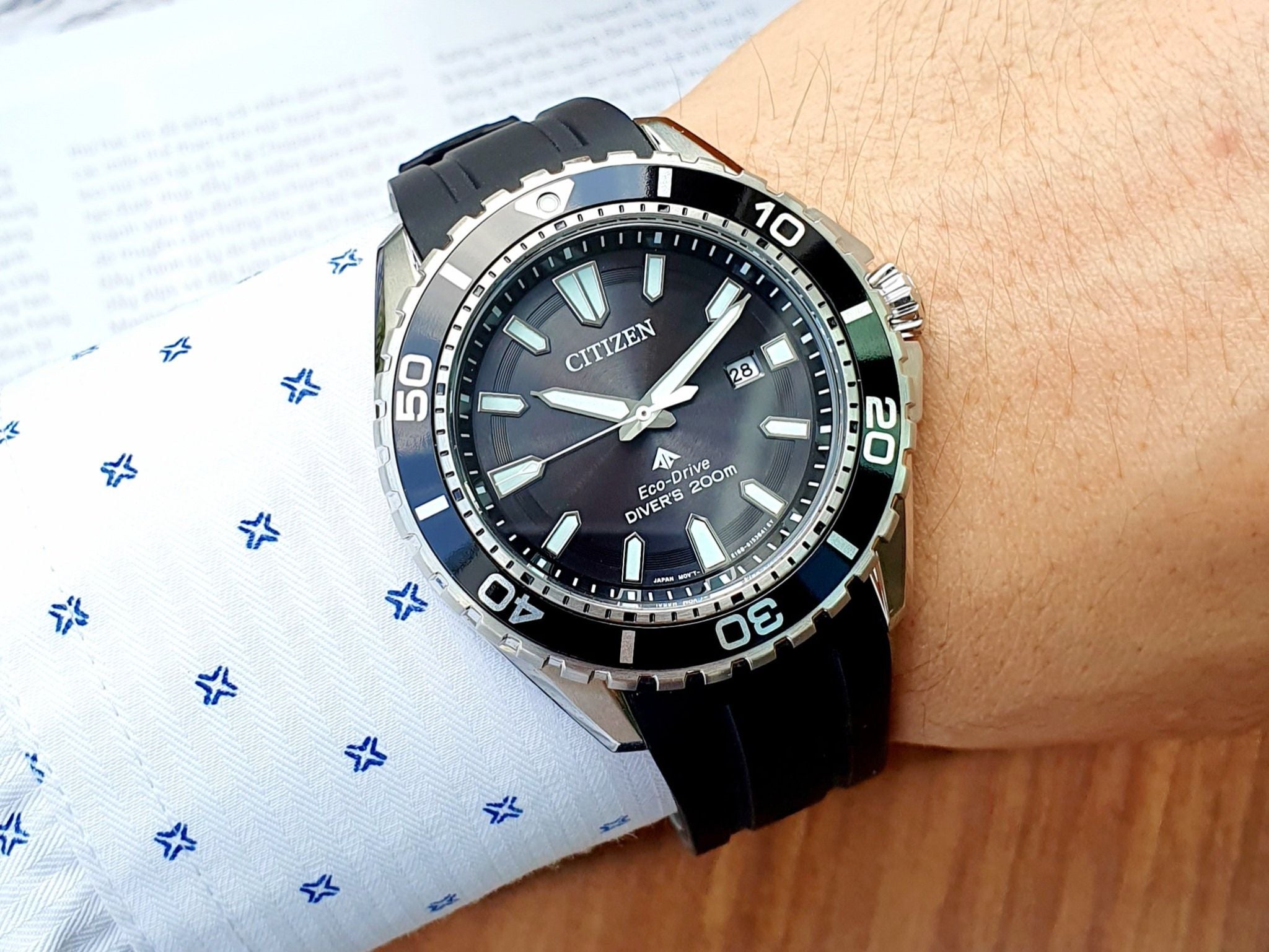 Citizen Eco-Drive BN0190-07E Promaster Diver’s - Đồng Hồ Nam – PhongWatch