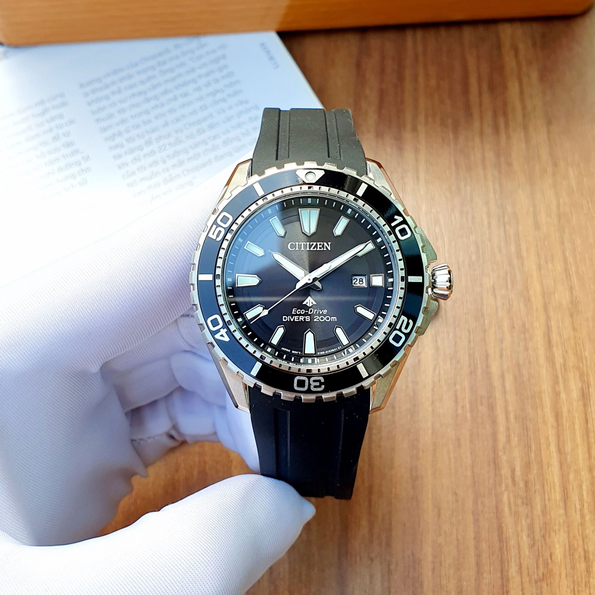 Citizen Eco Drive BN0190 07E Promaster Diver s ng H Nam PhongWatch