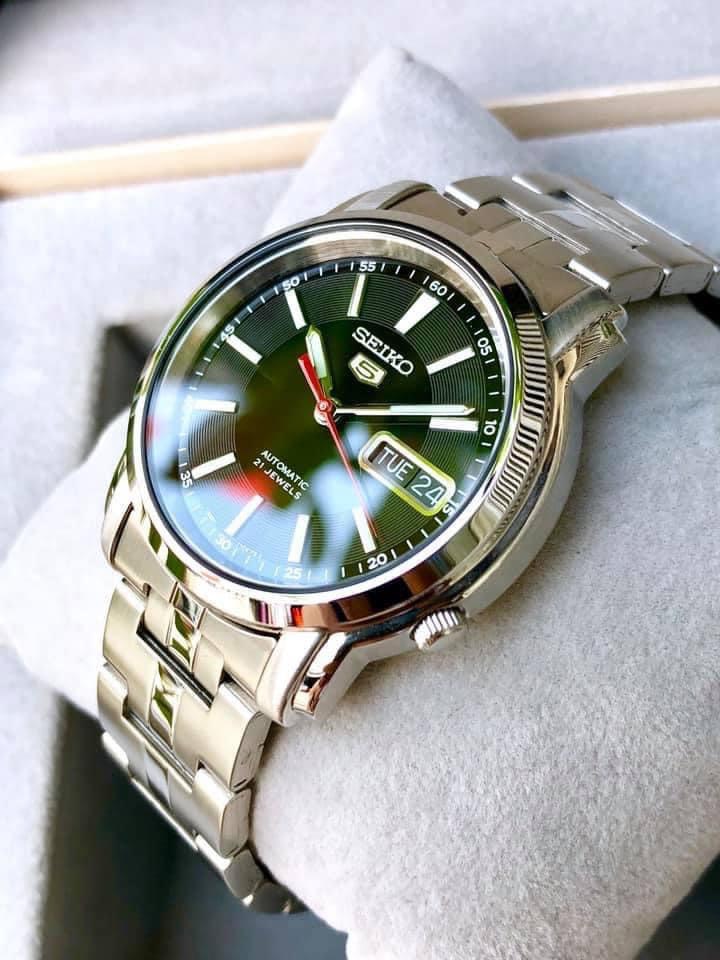 Seiko 5 SNKL83K1 SNKL83 ng H Nam Ch nh H ng Gi T t