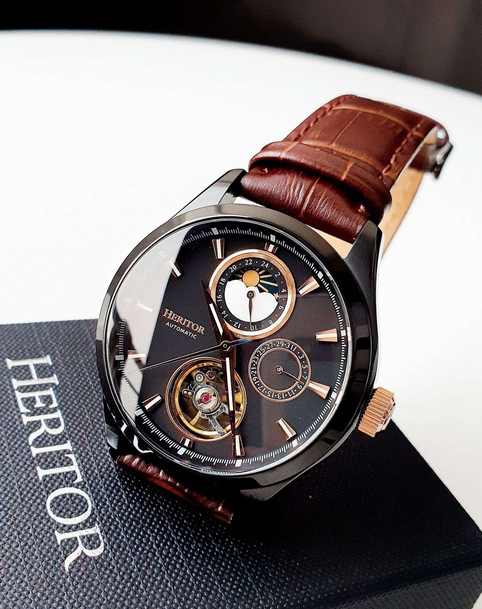 Heritor automatic men's sebastian watch online