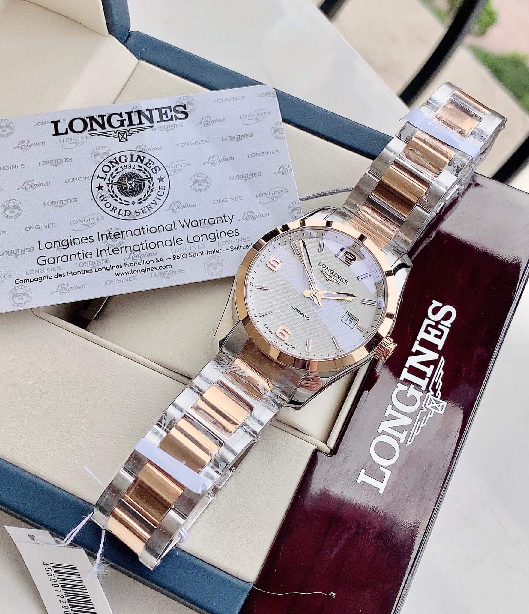 Longines Conquest Classic Demi 18kt L2.785.5.76.7 L27855767