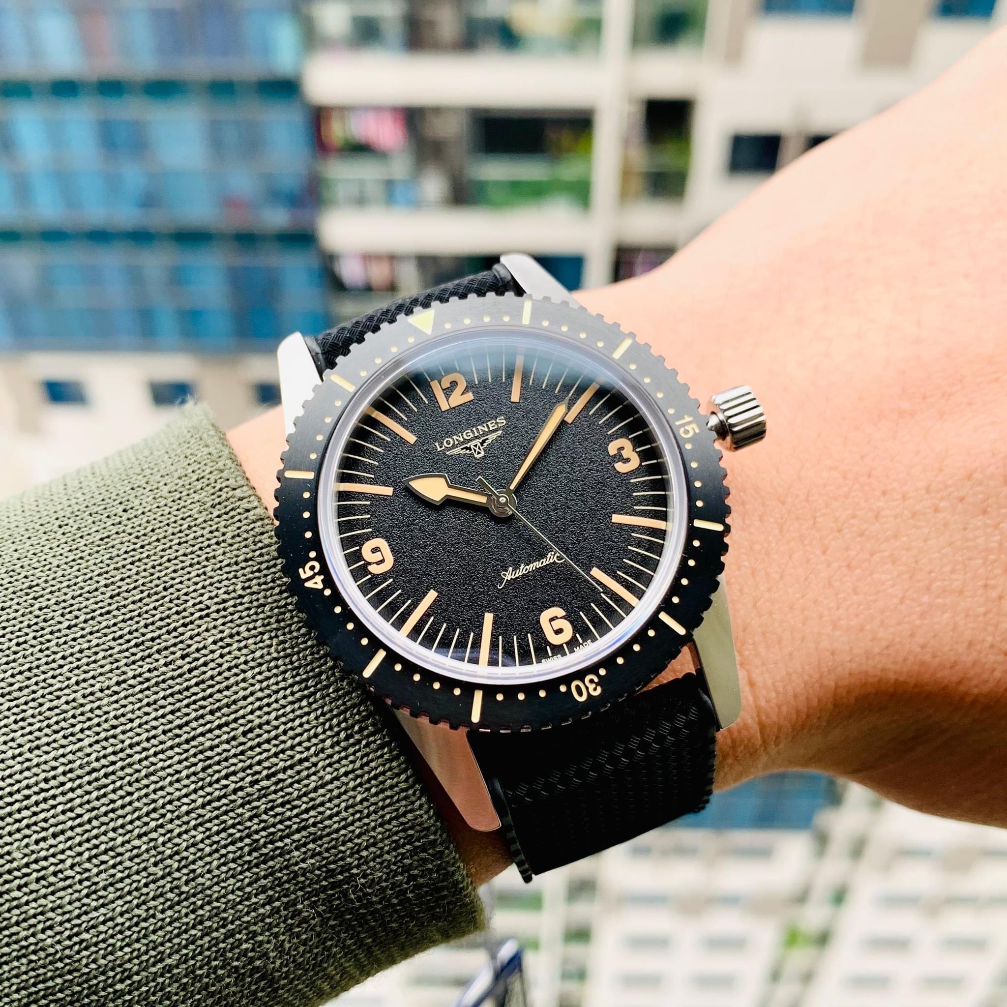 Longines Heritage Skin Diver 42mm L2.822.4.56.9 L28224569