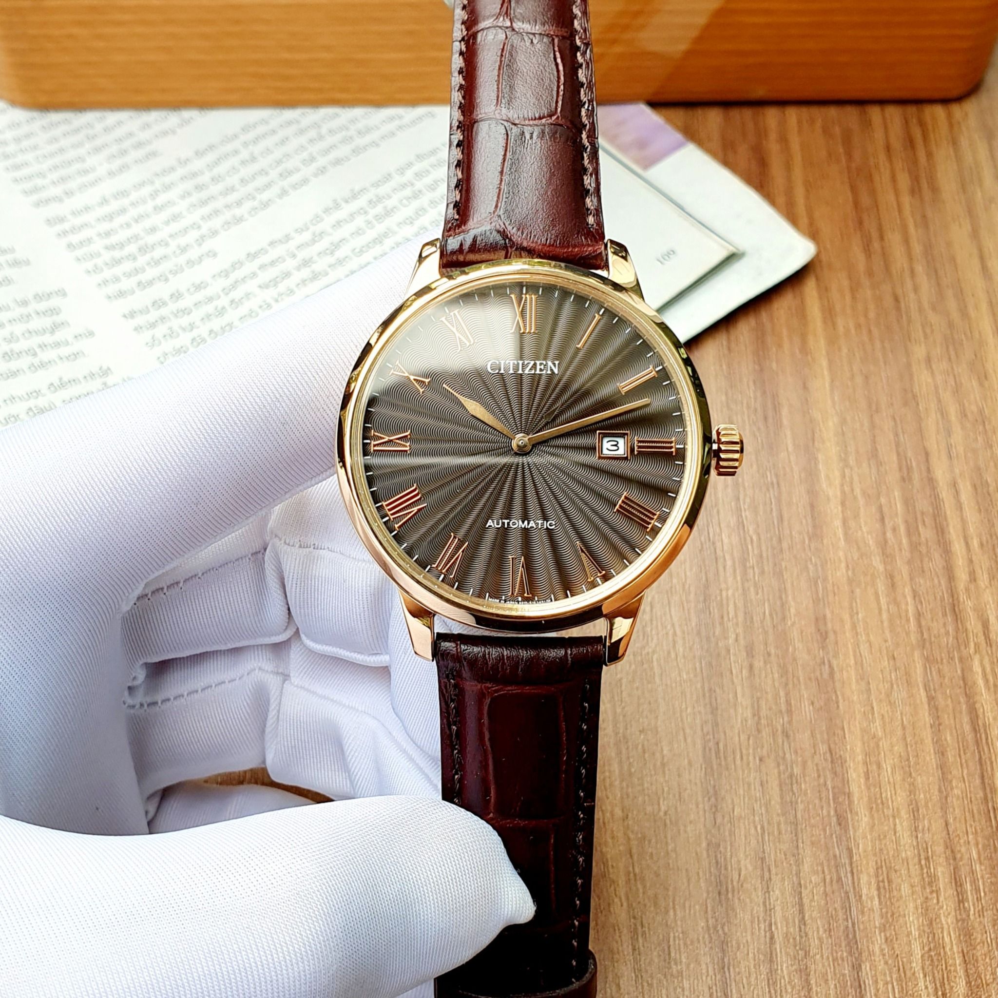 Citizen Automatic NJ0080-11W ( NJ0082-11W ) - Đồng Hồ Nam - Chính