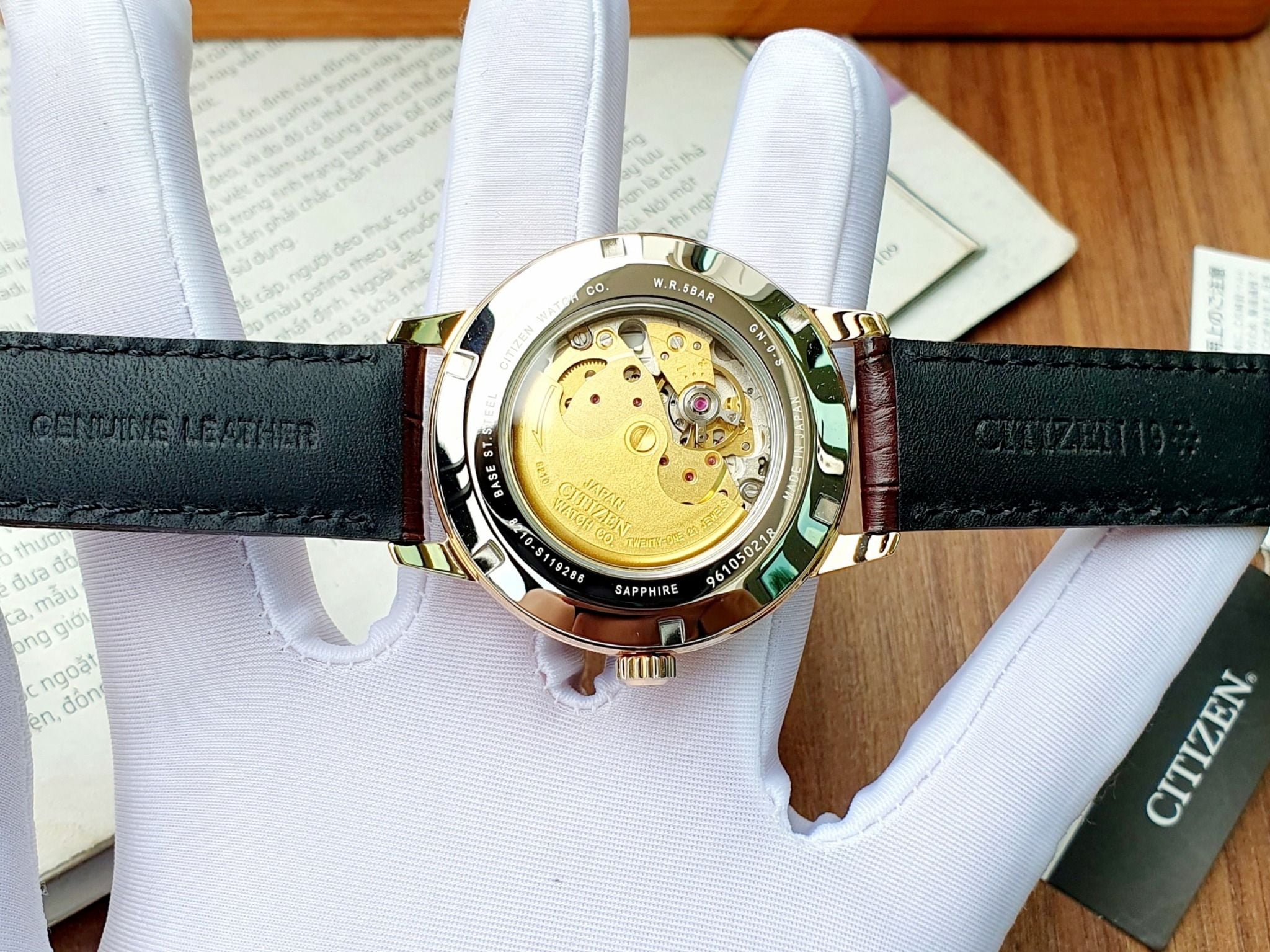 Citizen Automatic NJ0080-11W ( NJ0082-11W ) - Đồng Hồ Nam - Chính 