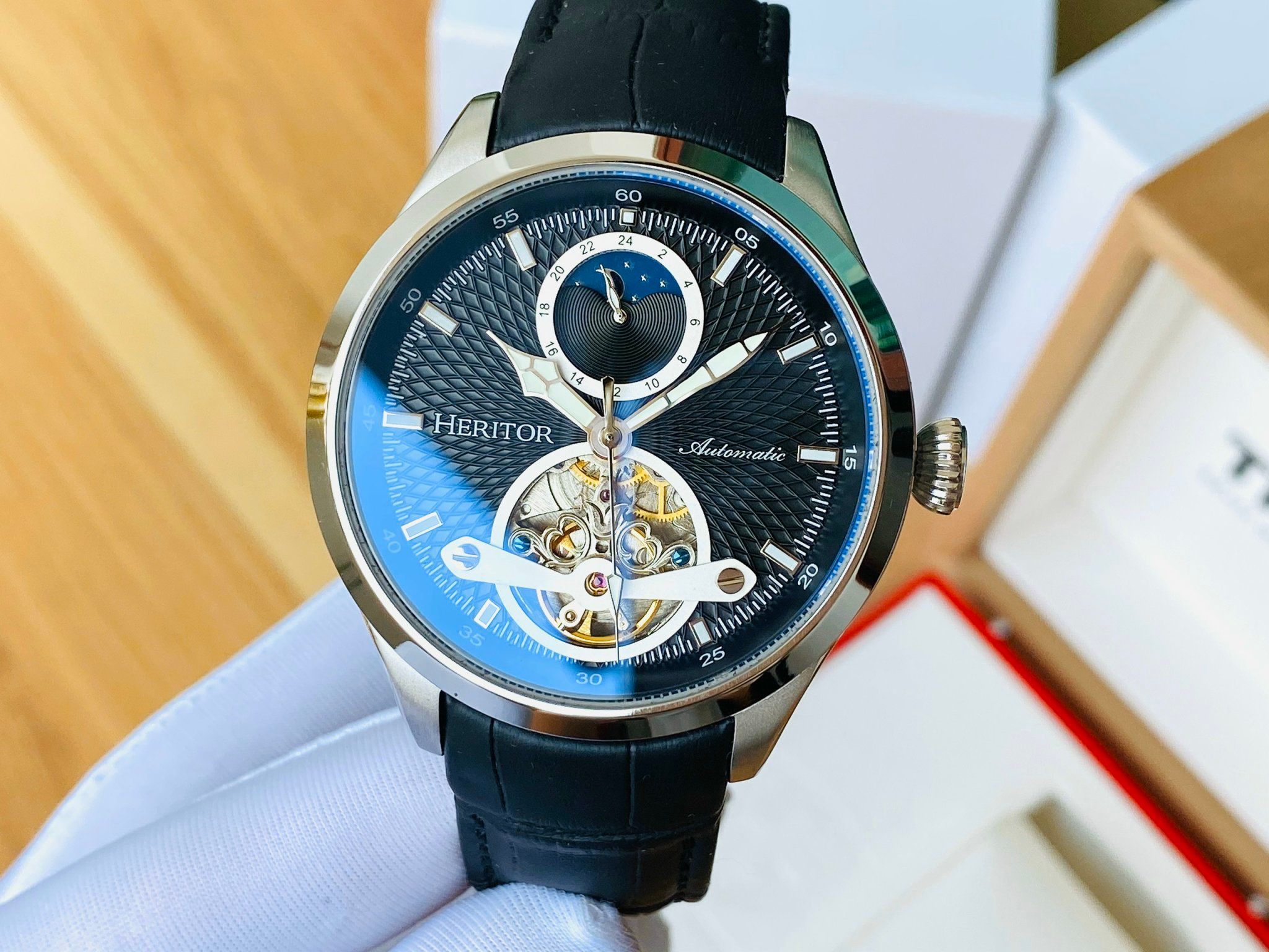 Heritor automatic cheap men's gregory watch