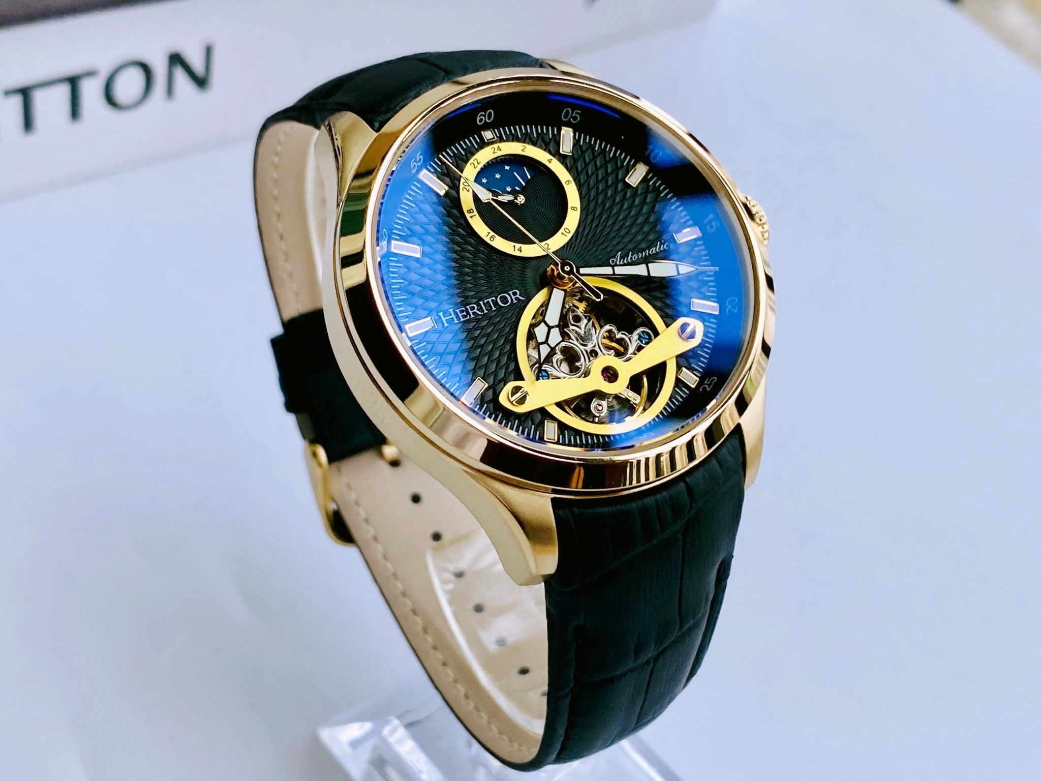 Heritor gregory open heart automatics sale