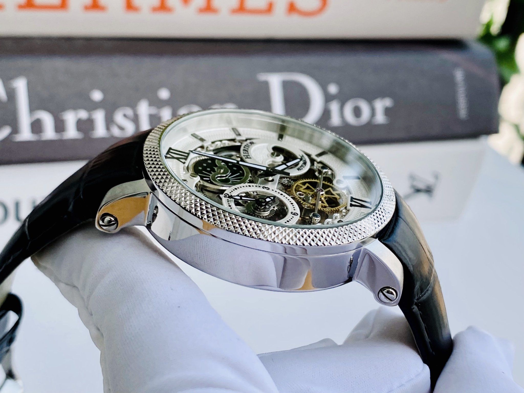 Heritor automatic aries watch hot sale