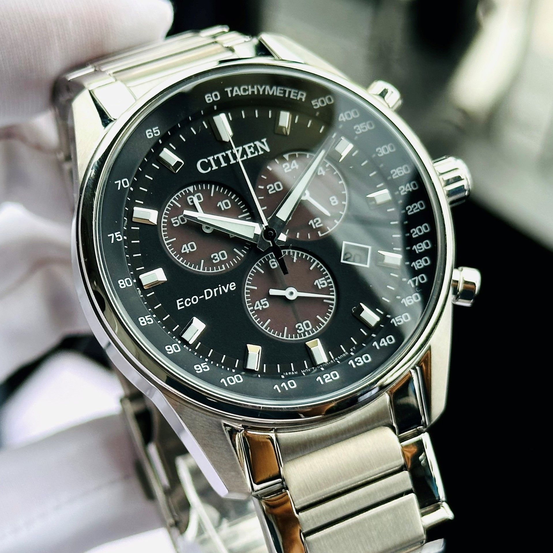 Citizen Eco-Drive AT2390-74E Global Collection Chronograph