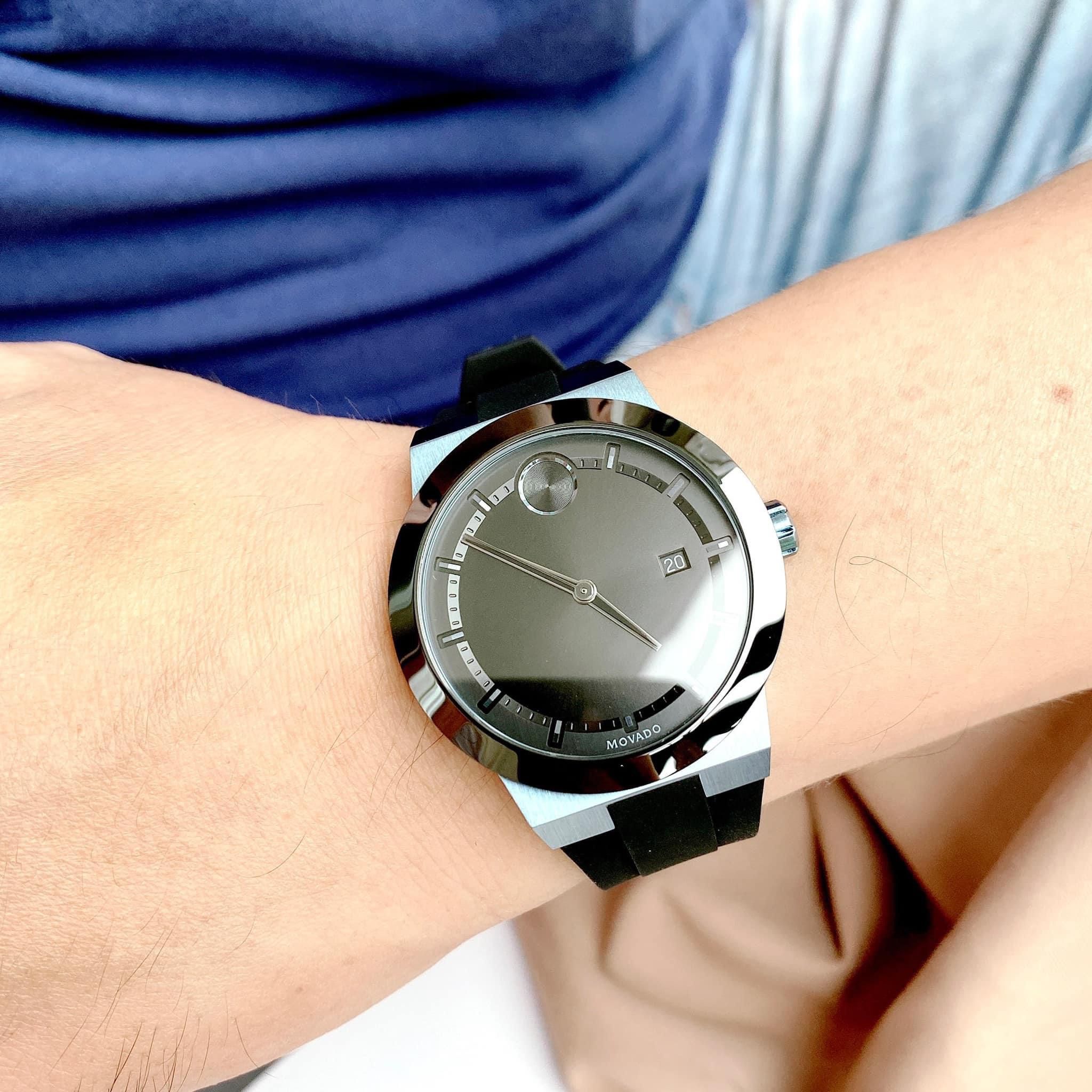 時計 Movado Bold Black 3600626 Movado Bold Black 3600626