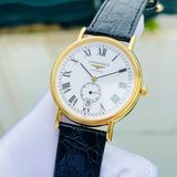 A - ( SALE ) Longines Presence Gold - L4.805.2.11.2 ( L48052112 ) - Đồng Hồ Nam
