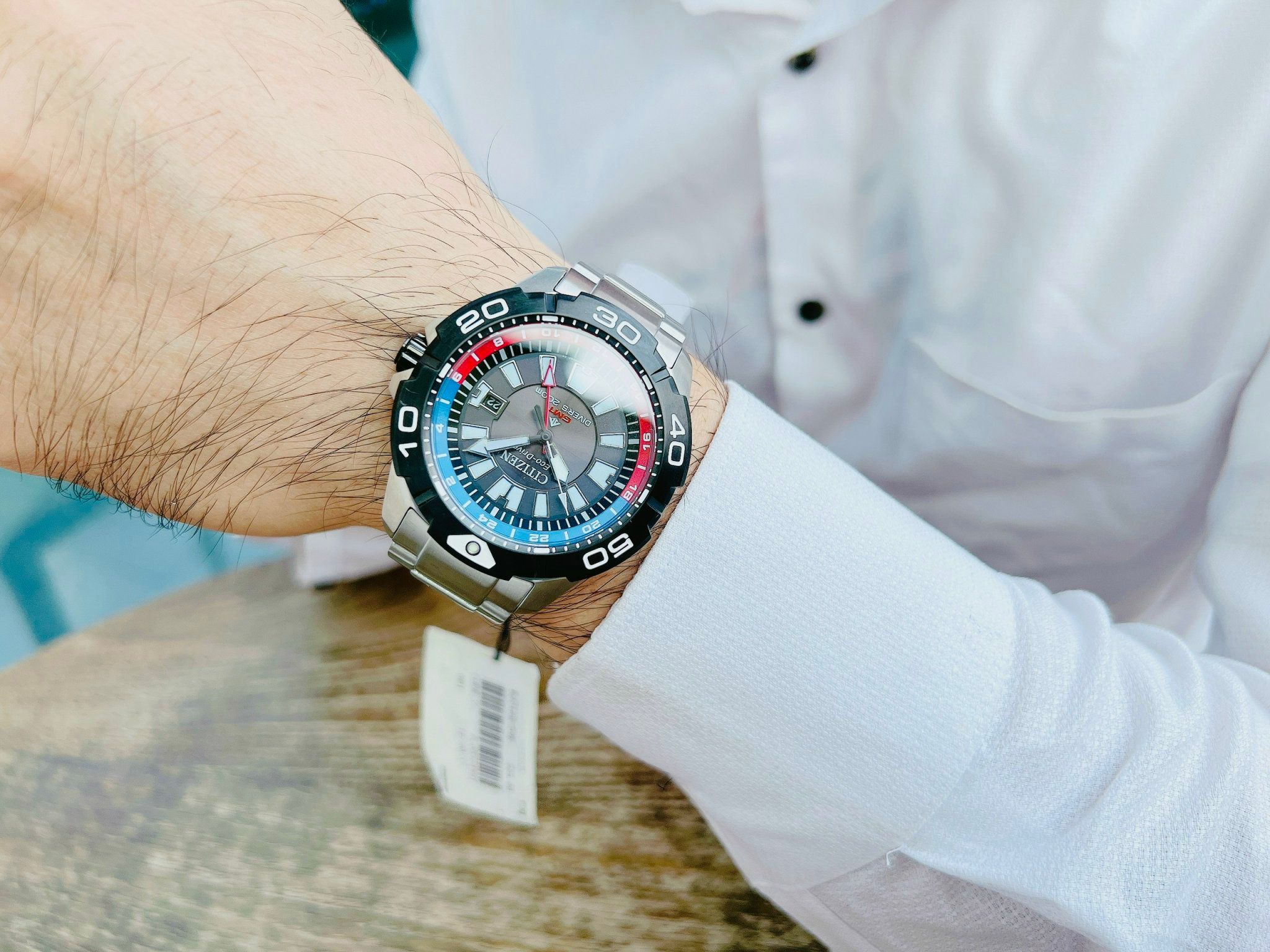 Citizen Eco Drive BJ7128 59E Promaster Diver ng H Nam Chinh Hang PhongWatch