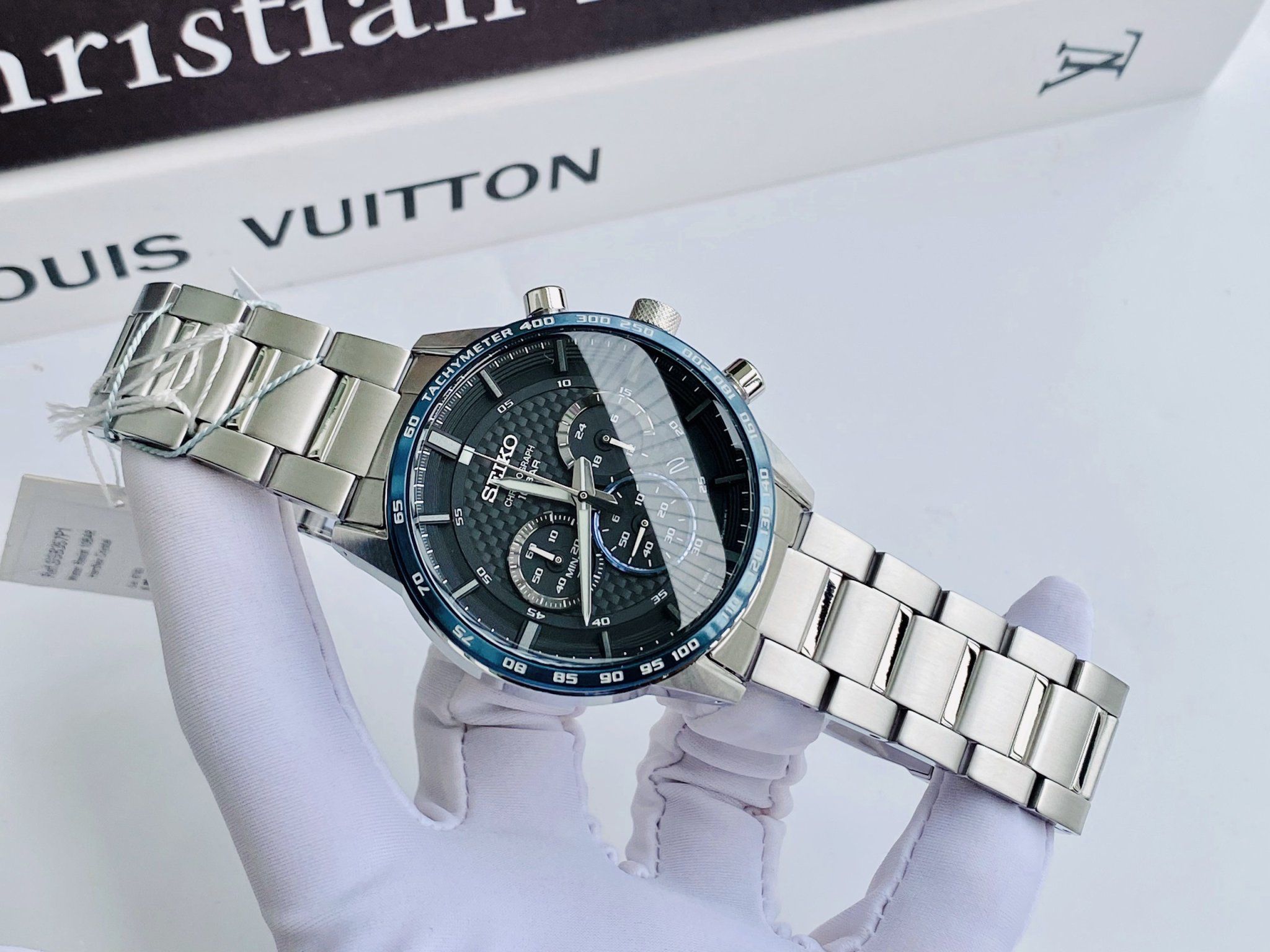 Seiko Chronograph Quartz SSB357P1 ng H Nam Chinh Hang Gia T t PhongWatch