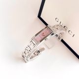 Gucci 110 Pink Mother of Pearl Diamond Dial YA110515 - Đồng Hồ Nữ