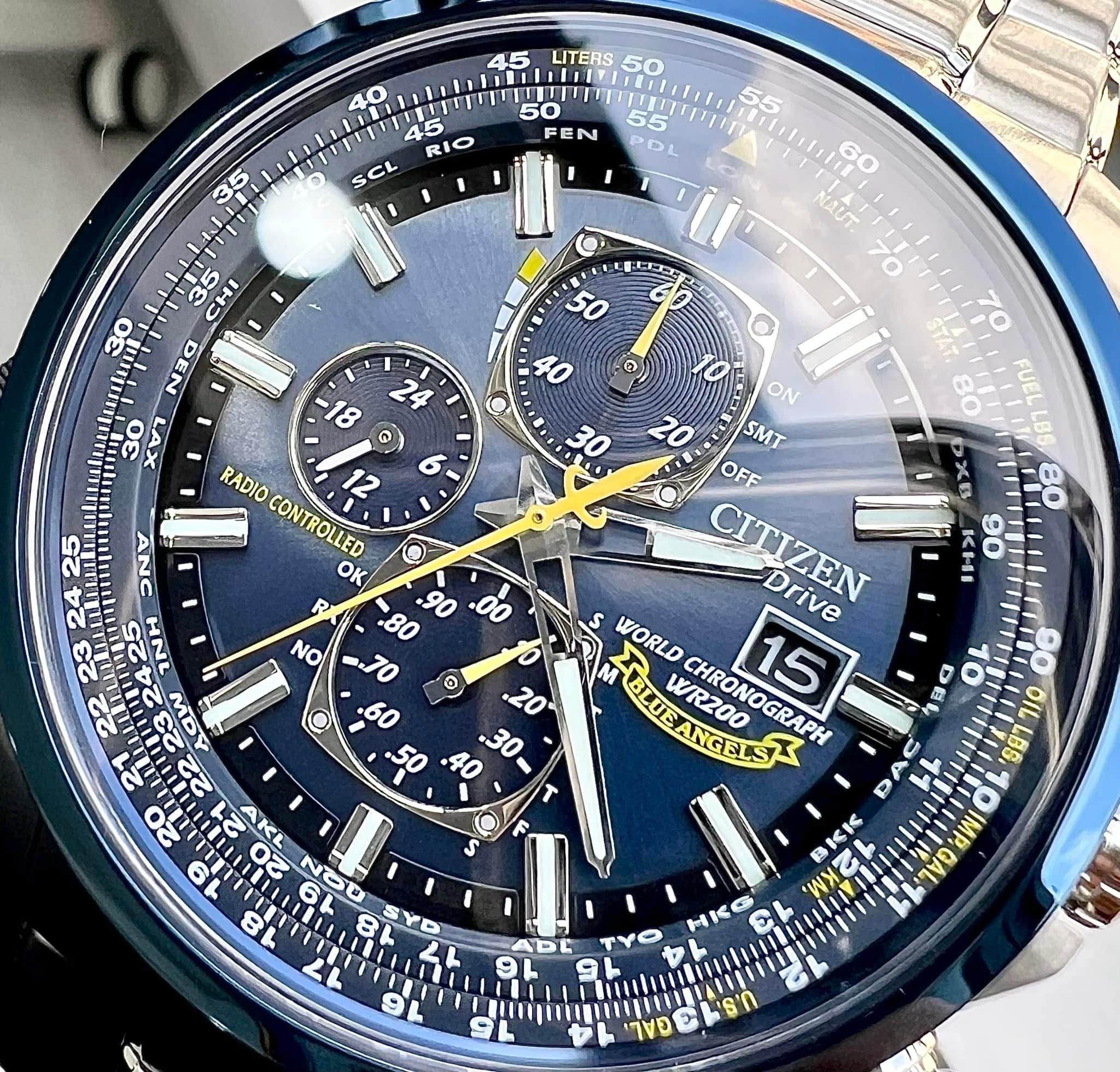 Citizen EcoDrive AT802054L World Chronograph AT Đồng Hồ Nam