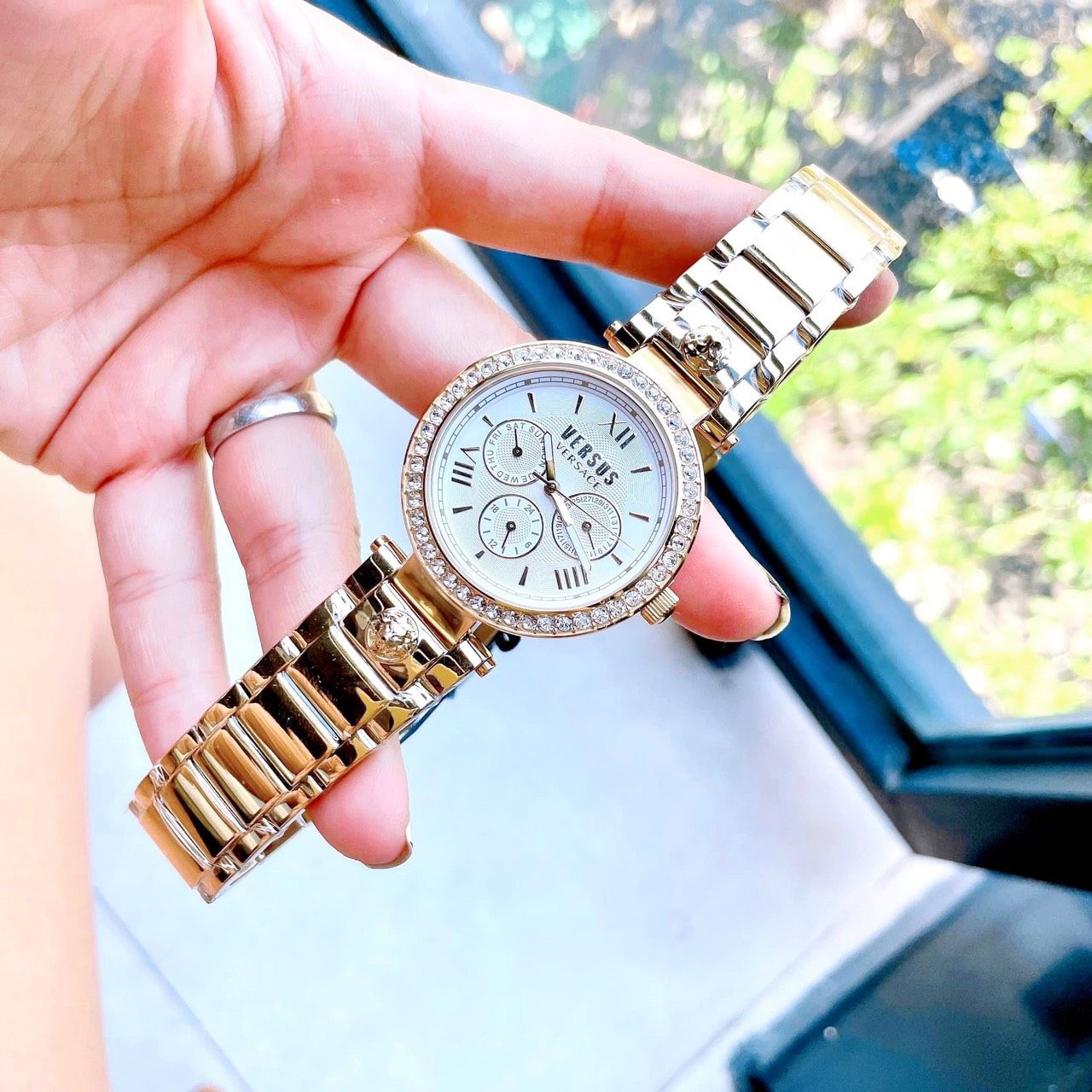 Versus by Versace Quartz VSPCA5221 Gold Tone - Đồng Hồ Nữ