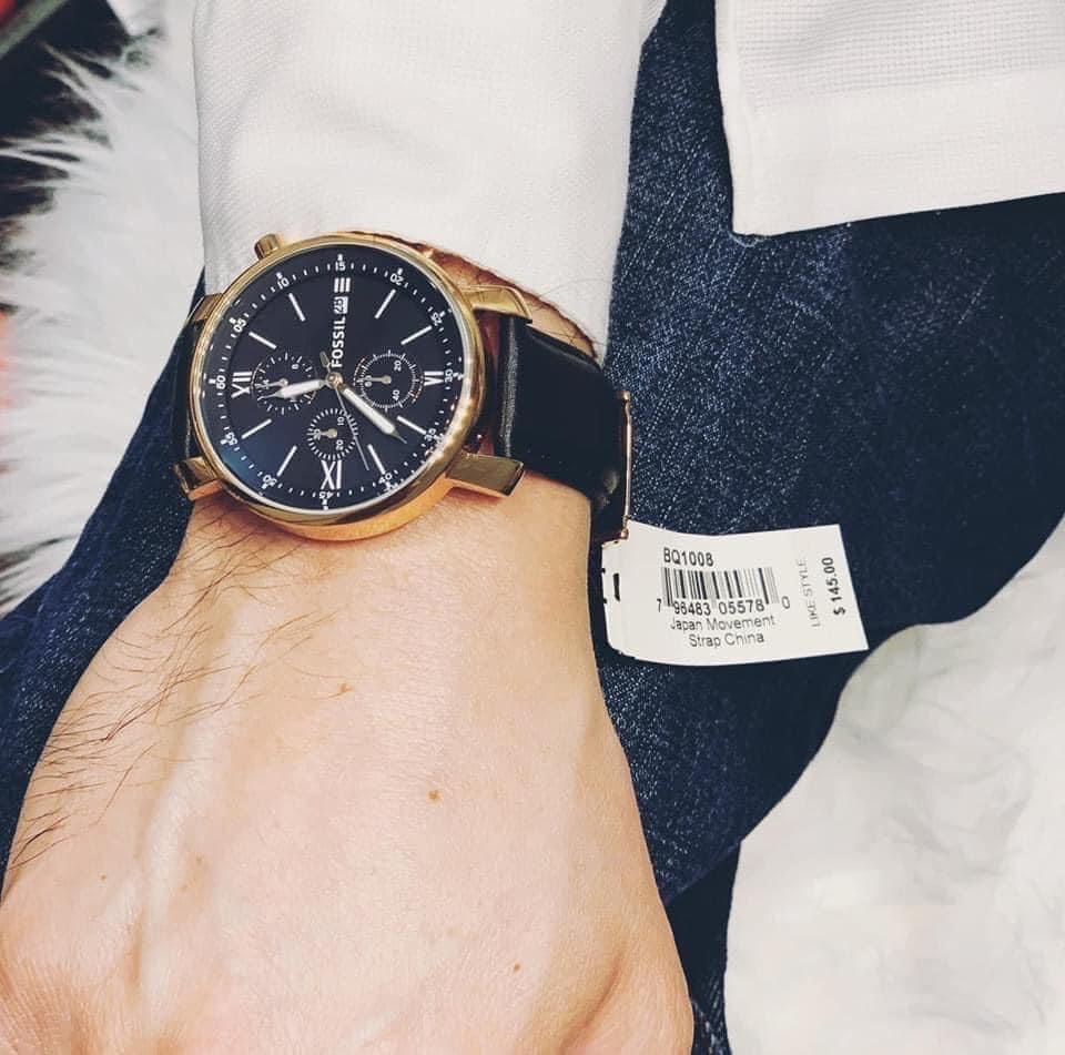 Fossil Quartz BQ1008 Rhett Chronograph - Đồng Hồ Nam - Chính Hãng Giá ...