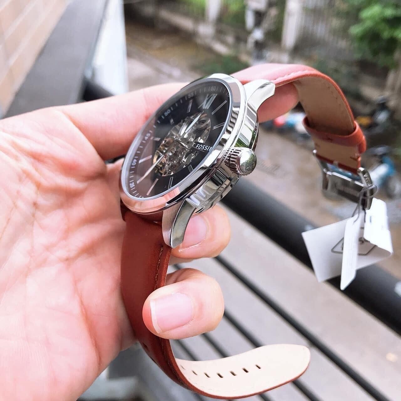 美品 Fossil Flynn BQ2386自動巻き腕時計 【公式通販】
