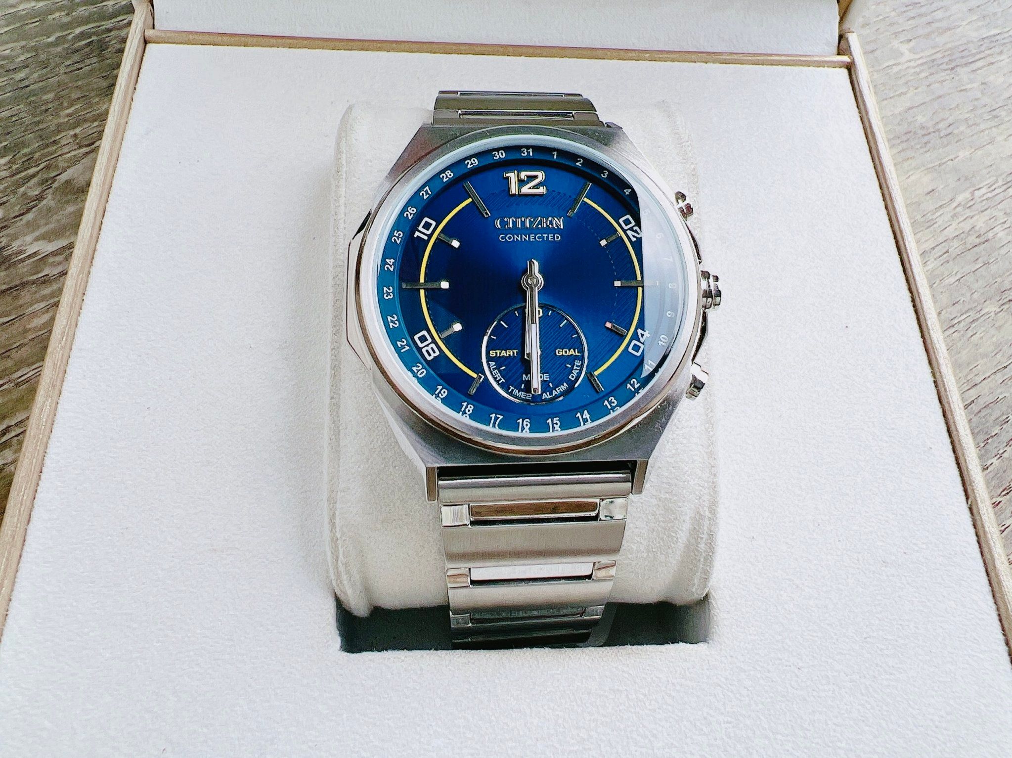 Citizen Quartz CX000055L công nghệ Bluetooth Đồng Hồ Nam PhongWatch