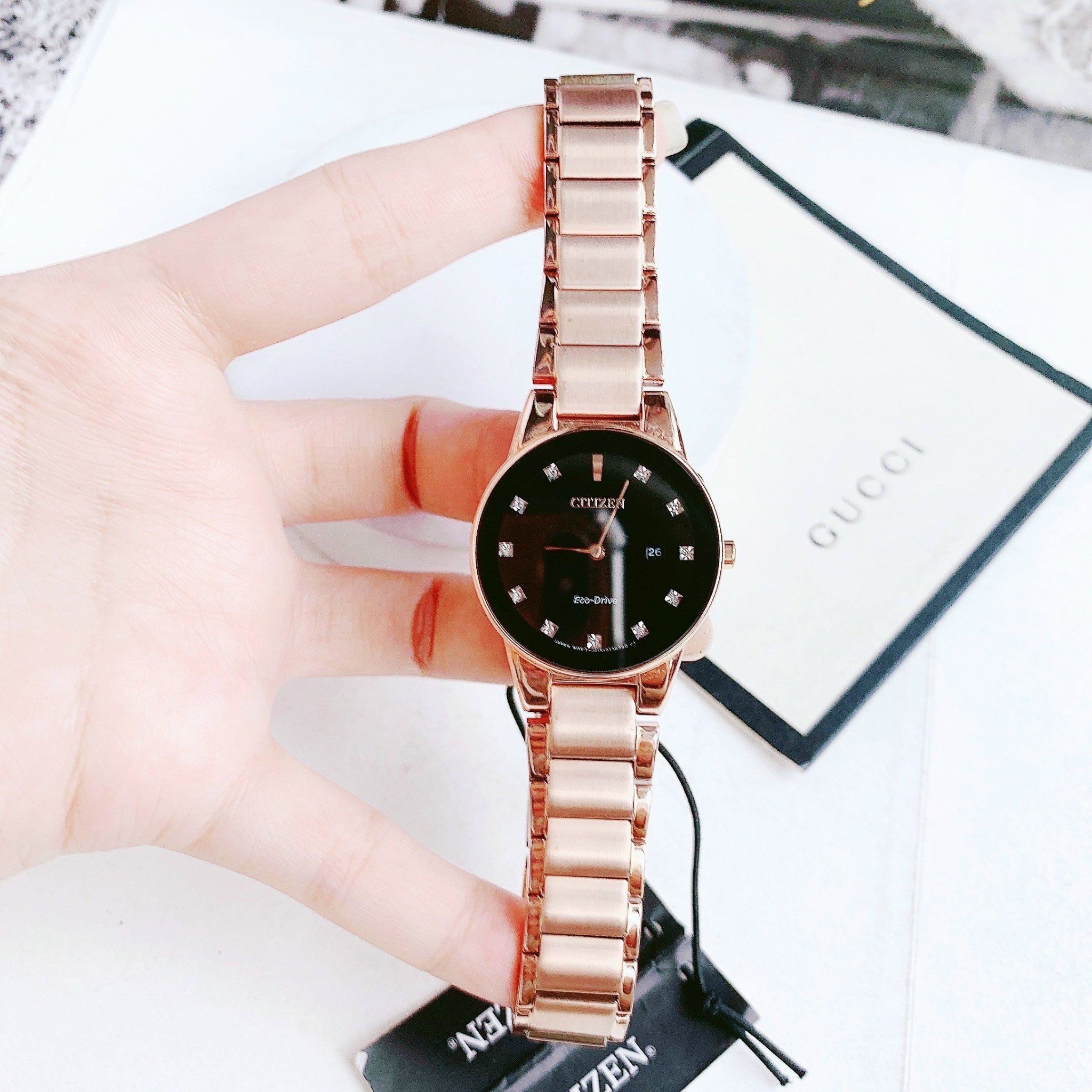 Citizen Eco-Drive GA1058-59Q - Đồng Hồ Nữ – PhongWatch