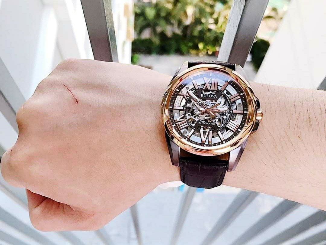 Bulova Automatic 98A165 ng H Nam Chinh Hang Gia T t PhongWatch