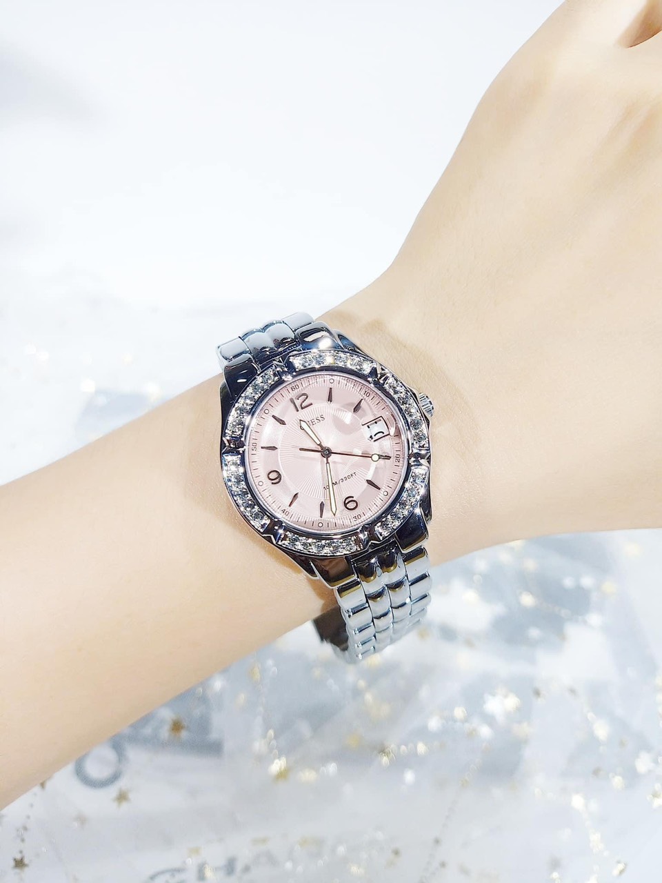 Guess Quartz G75791M Dazzling ng H N Chinh Hang Gia T t PhongWatch