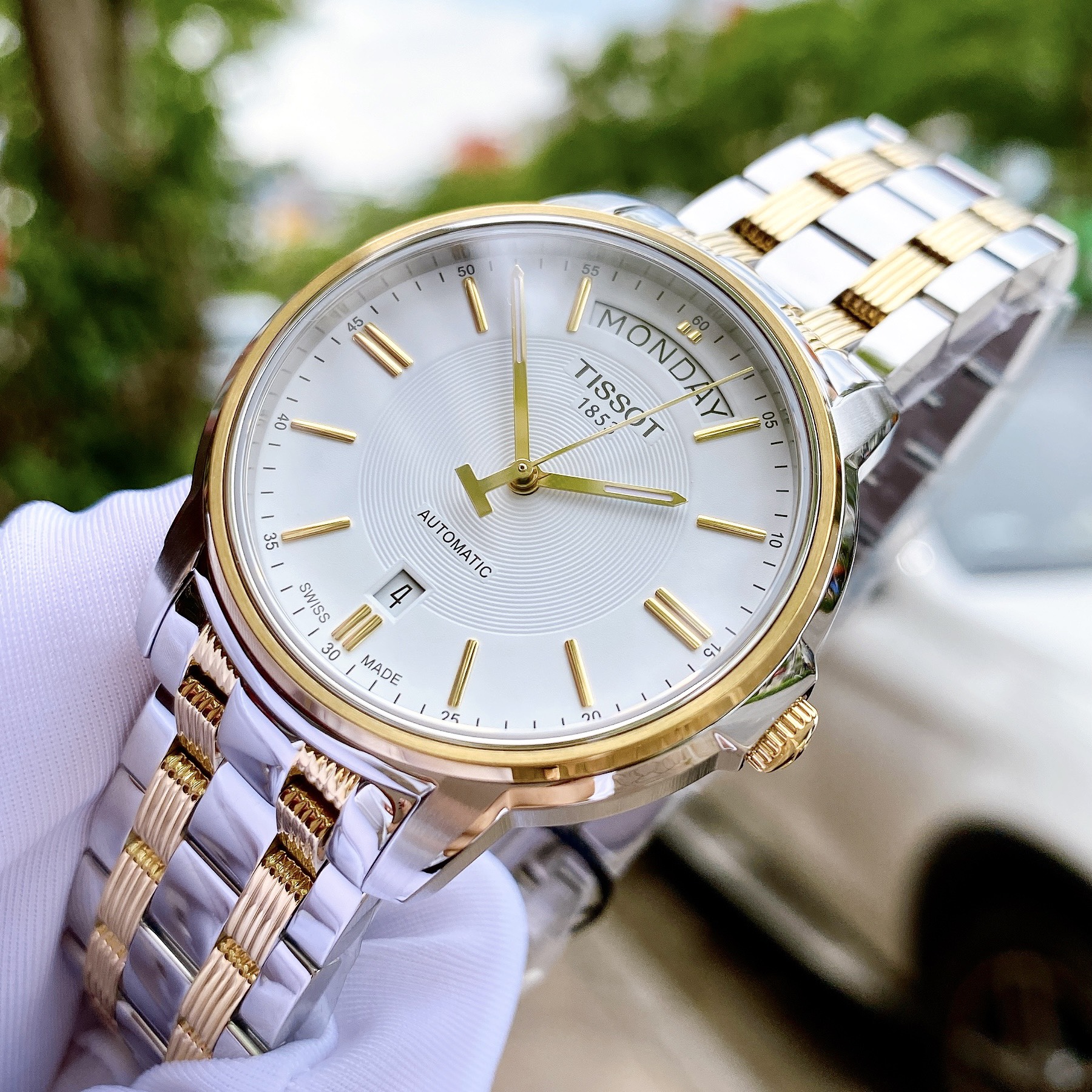 Tissot automatic deals day date