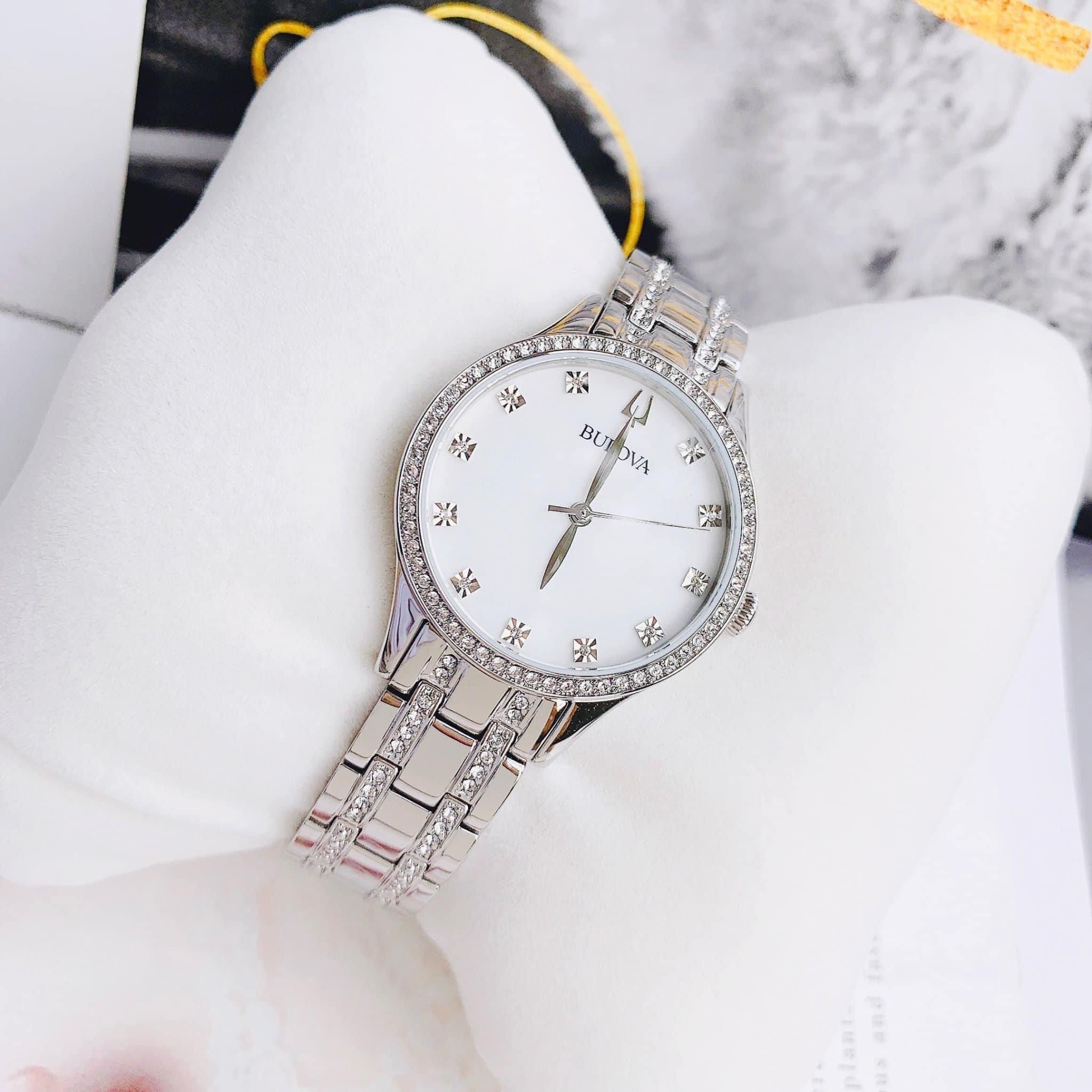 Bulova Quartz 96X145 - Đồng Hồ Nữ - Chính Hãng Giá Tốt – PhongWatch