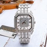 A - ( GIÁ TỐT ) Bulova Quartz 96A285 Tank  - Đồng Hồ Nam