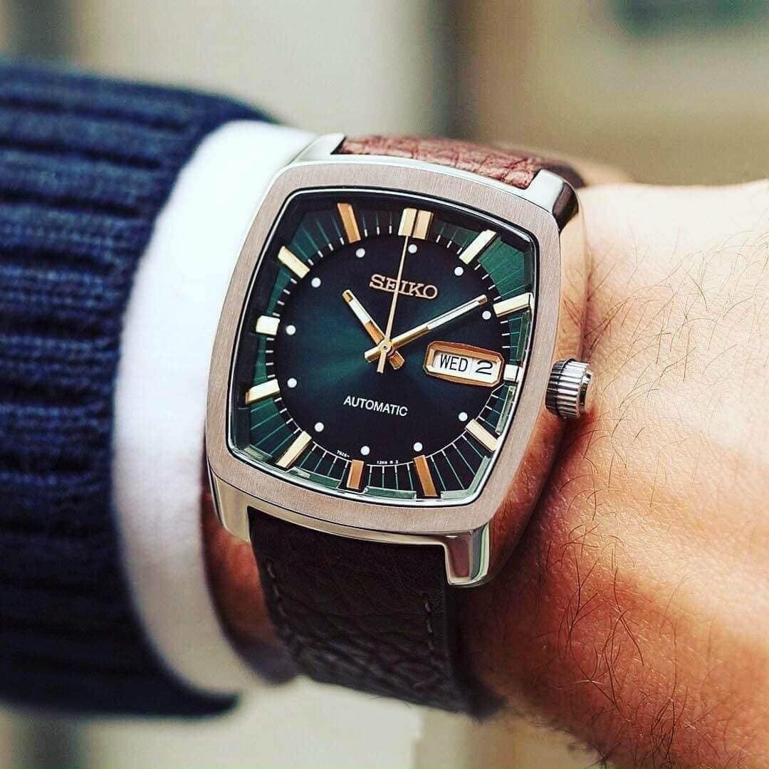 Seiko Recraft Automatic SNKP27 SNKP27K1 Ch nh H ng Gi T t