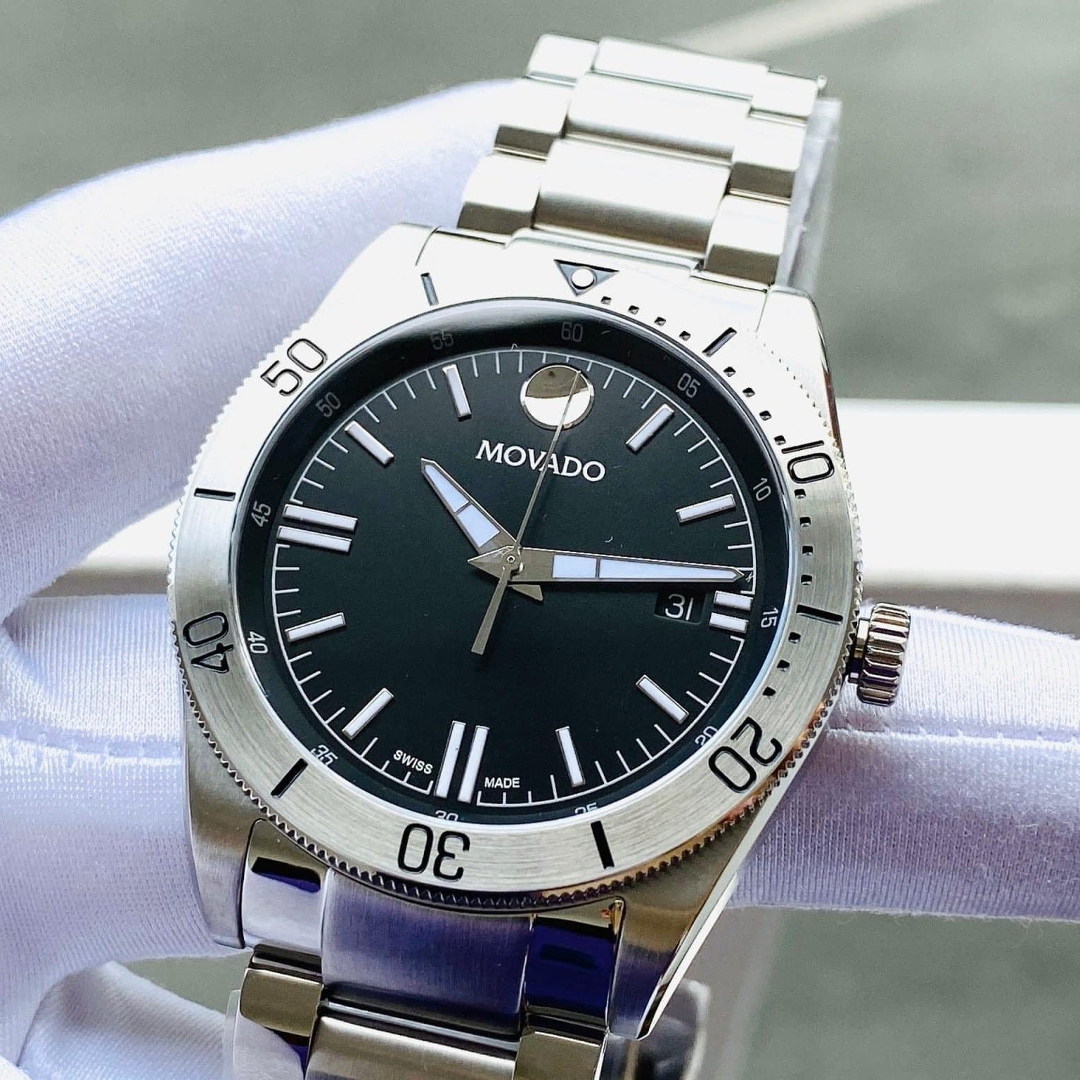 Movado Men's Is Movado A Good Watch Movado Sport Quartz Black