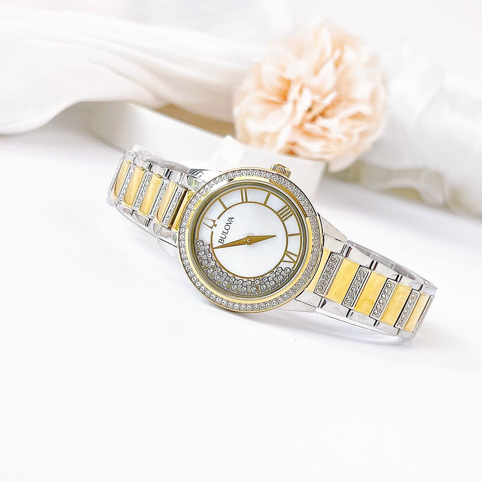 Bulova Quartz 98L245 ng H N Ch nh H ng Gi T t PhongWatch