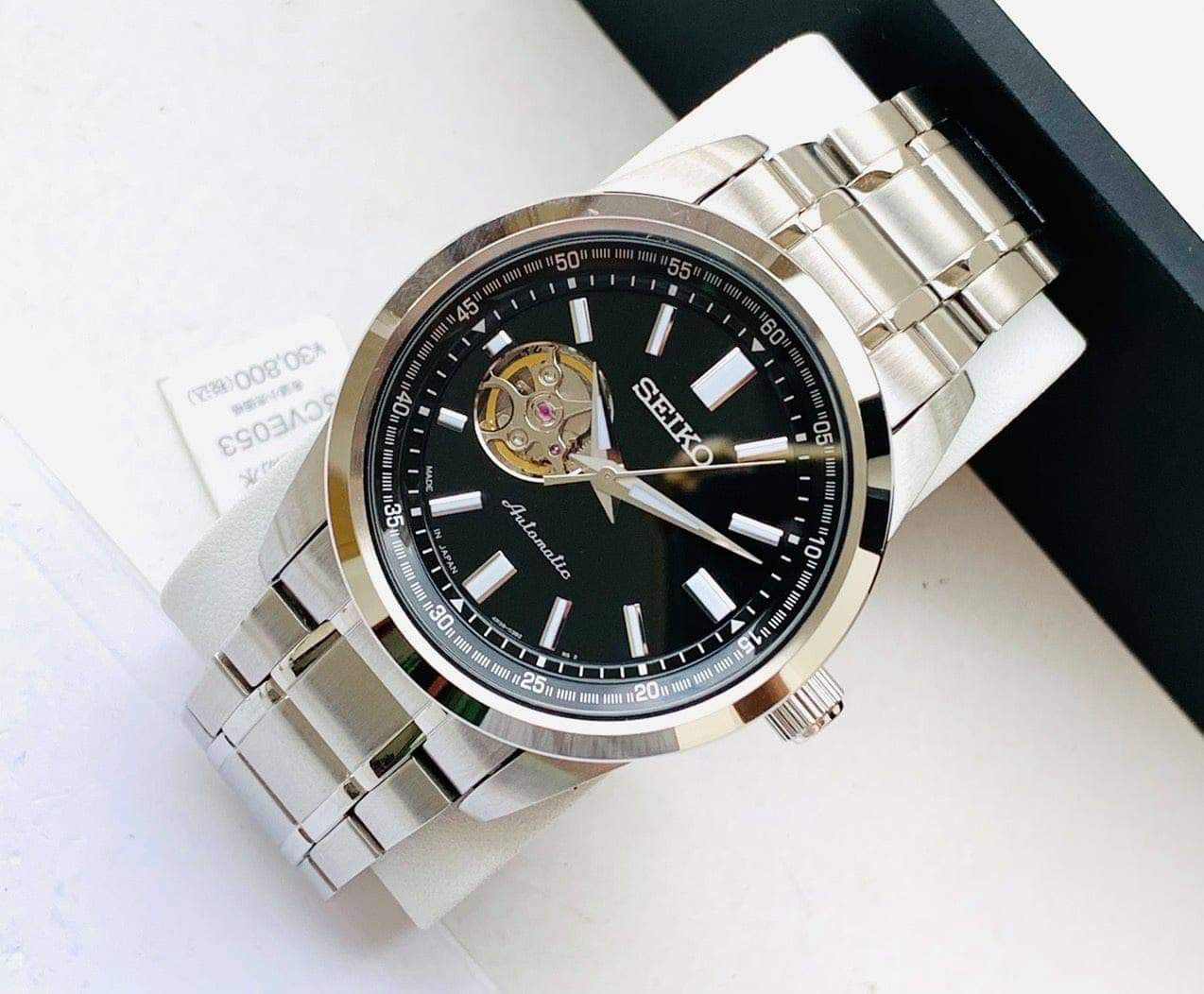 Đồng hồ nam Seiko Presage Open heart SSA377J1 - Made in Japan - Benwatchs  chuyên cung cấp đồng hồ chính hãng giá tốt