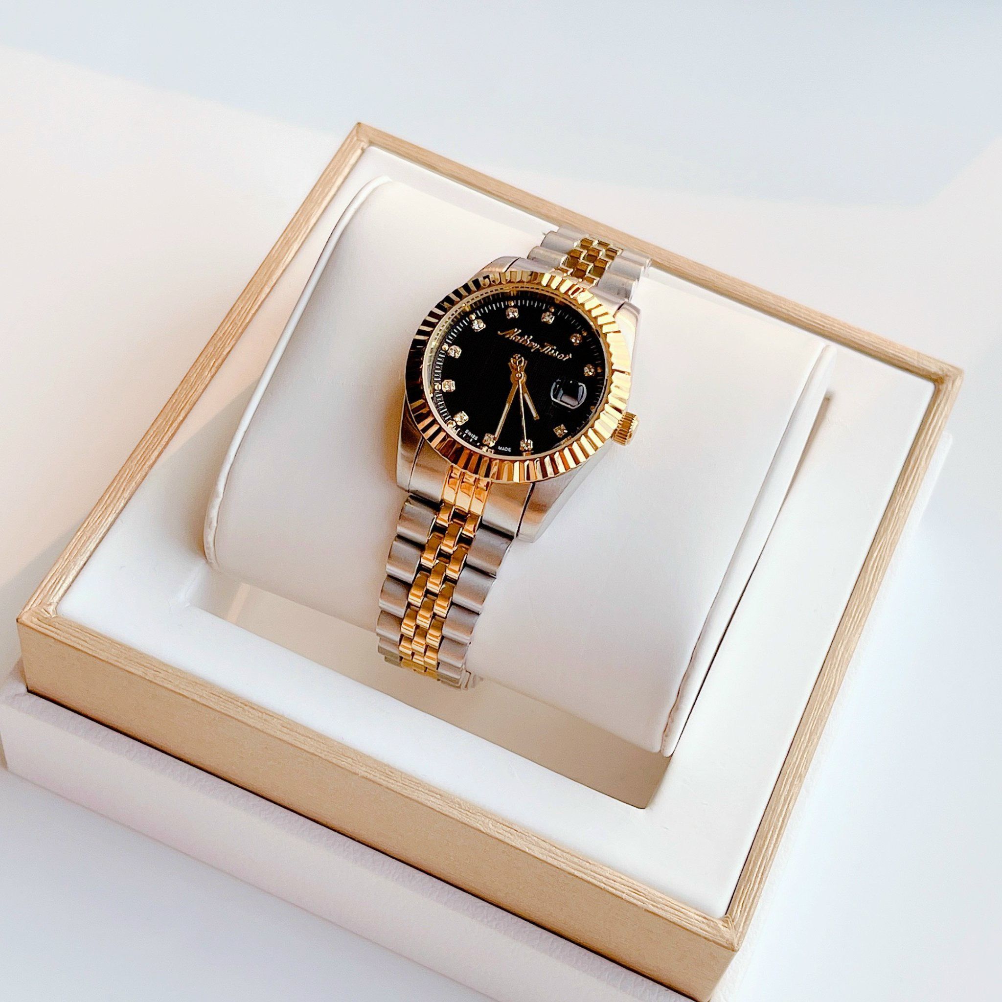 D810bn Mathey Tissot Mathey Tissot Mathey III Quartz Crystal  display picture 1