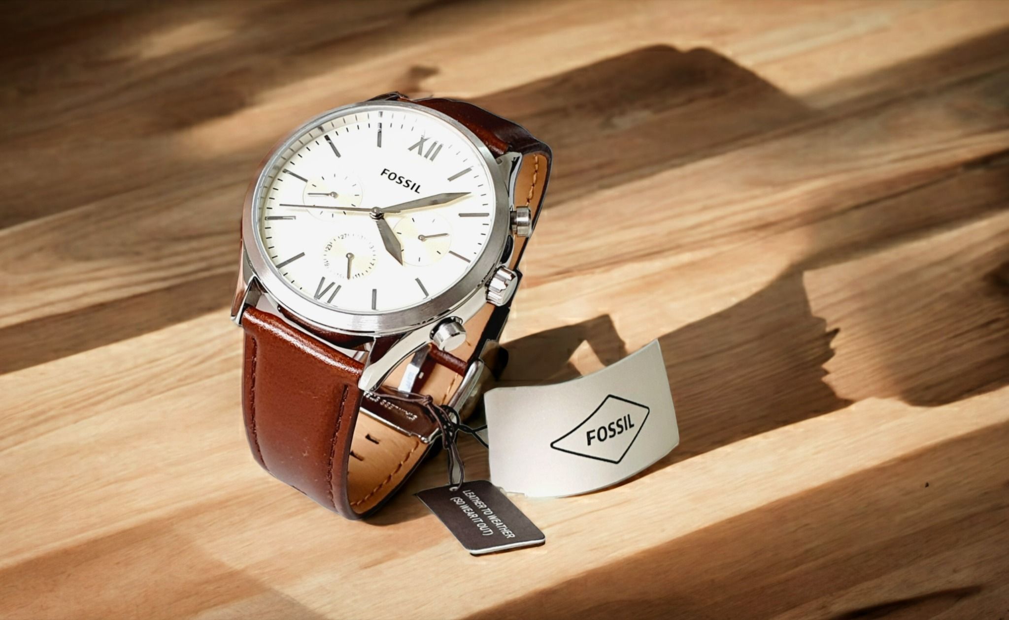 Fossil Quartz BQ2363 Fenmore Midsize Multifunction Brown Leather - Đồn –  PhongWatch