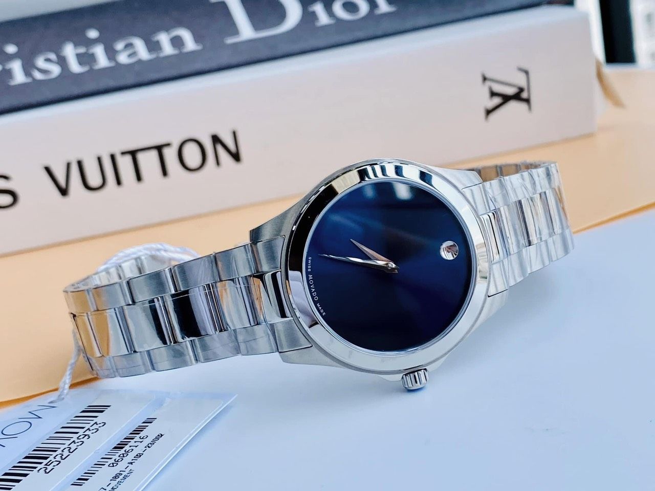 Movado Quartz Junior Blue 0606116 ng H Nam Chinh Hang Gia T t PhongWatch