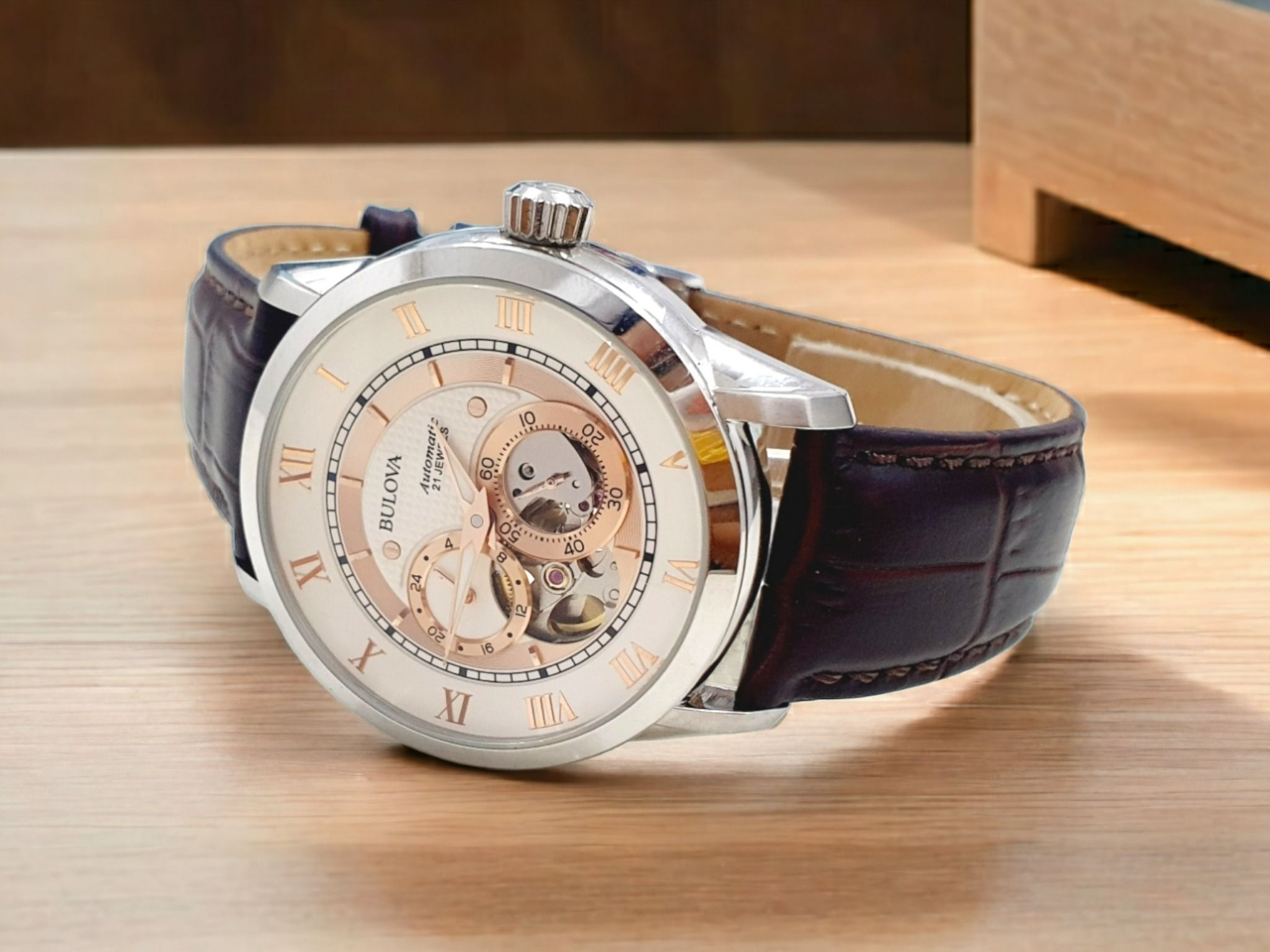 Bulova Automatic 96A172 ng H Nam Chinh Hang Gia T t PhongWatch