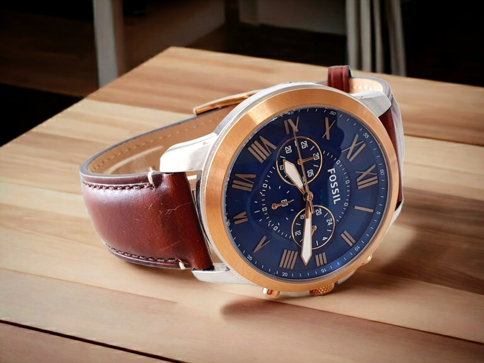Fossil Automatic FS5150 Grant Chronograph 44mm ng H Nam PhongWatch
