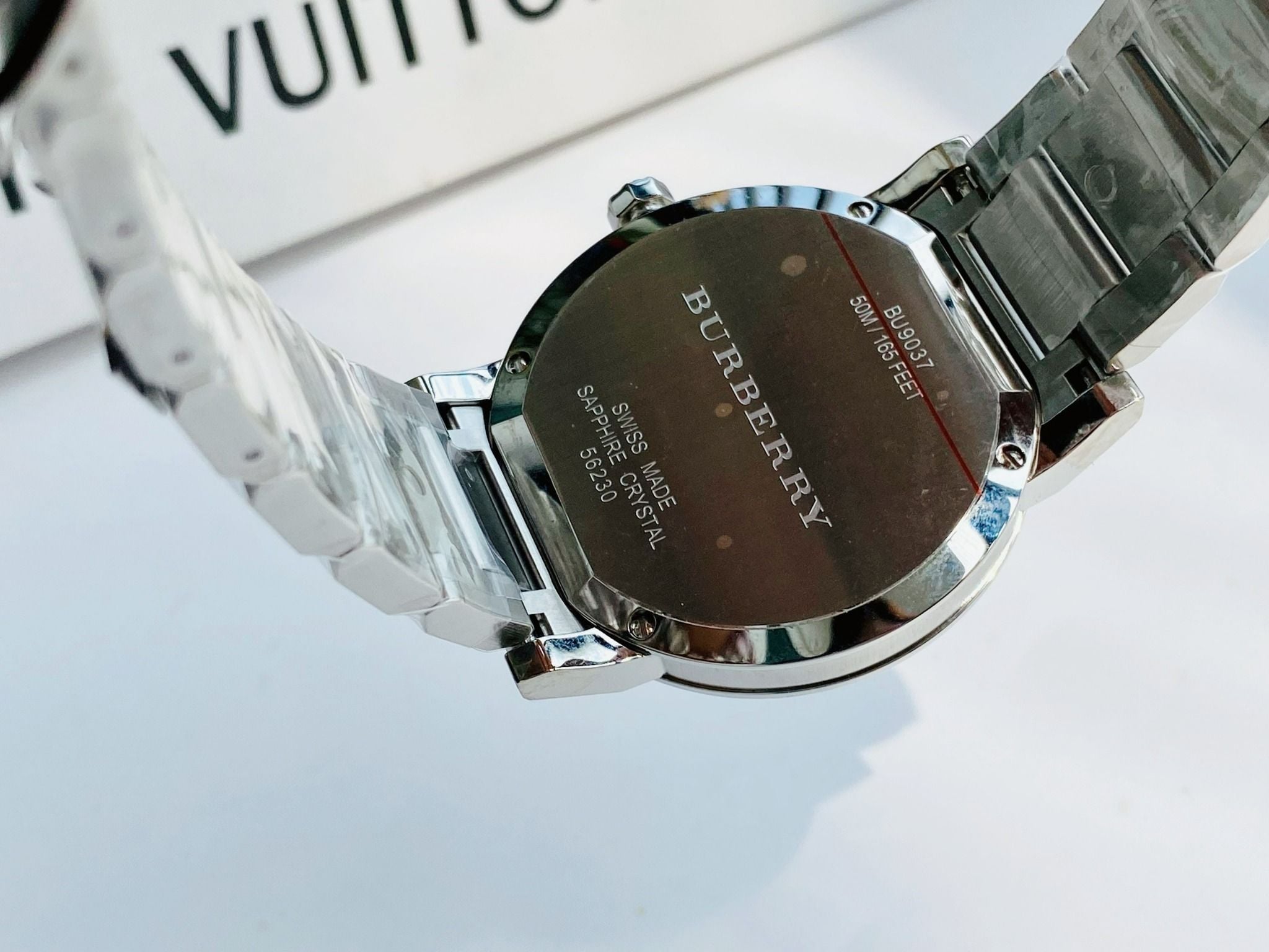 BURBERRY バーバリー 腕時計 BU9037 シルバー メンズ クオーツ 海外