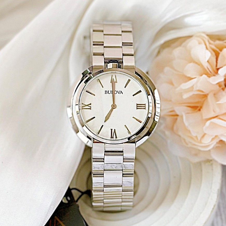 Bulova Quartz 96L306 - Đồng Hồ Nữ - Chính Hãng Giá Tốt – PhongWatch