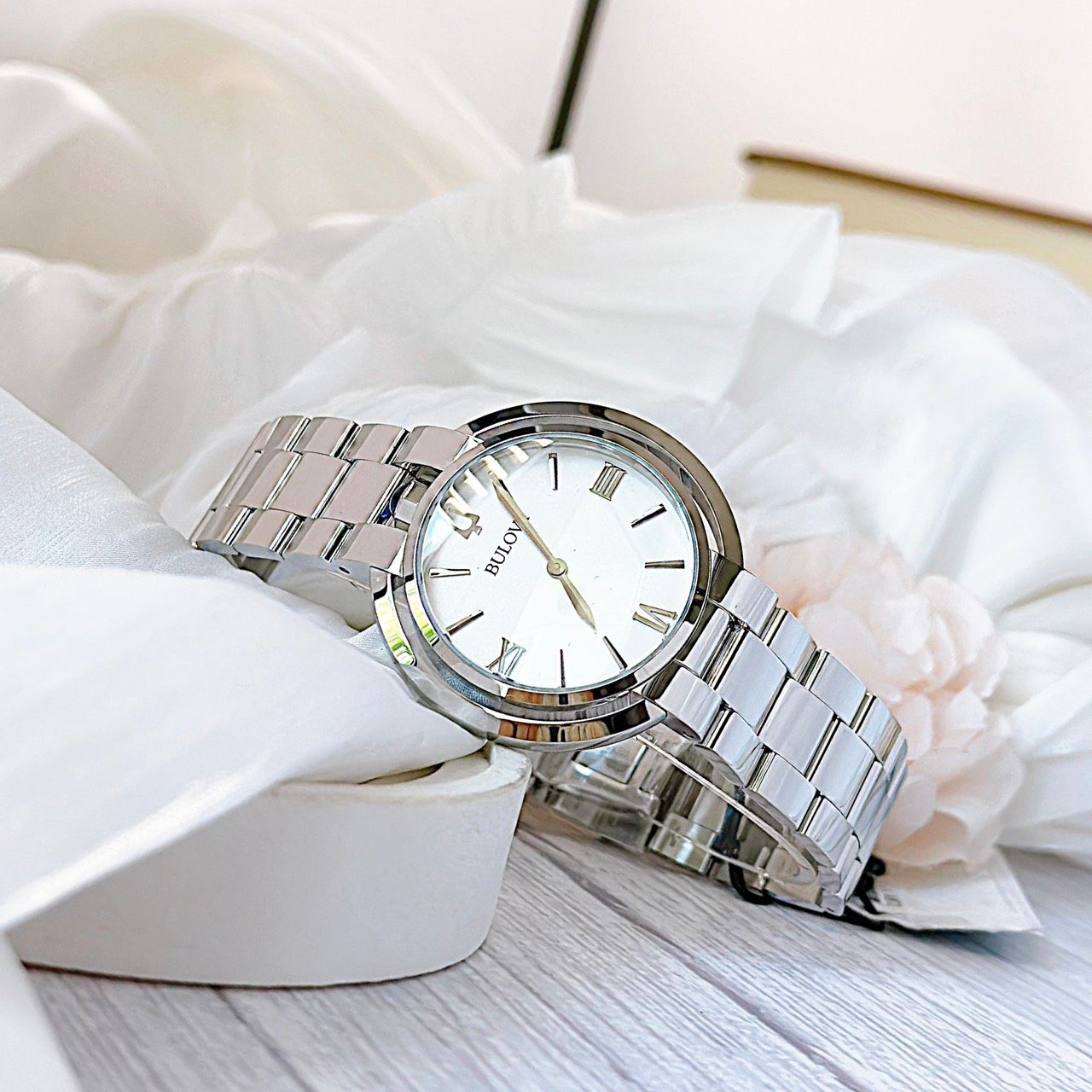 Bulova Quartz 96L306 - Đồng Hồ Nữ - Chính Hãng Giá Tốt – PhongWatch
